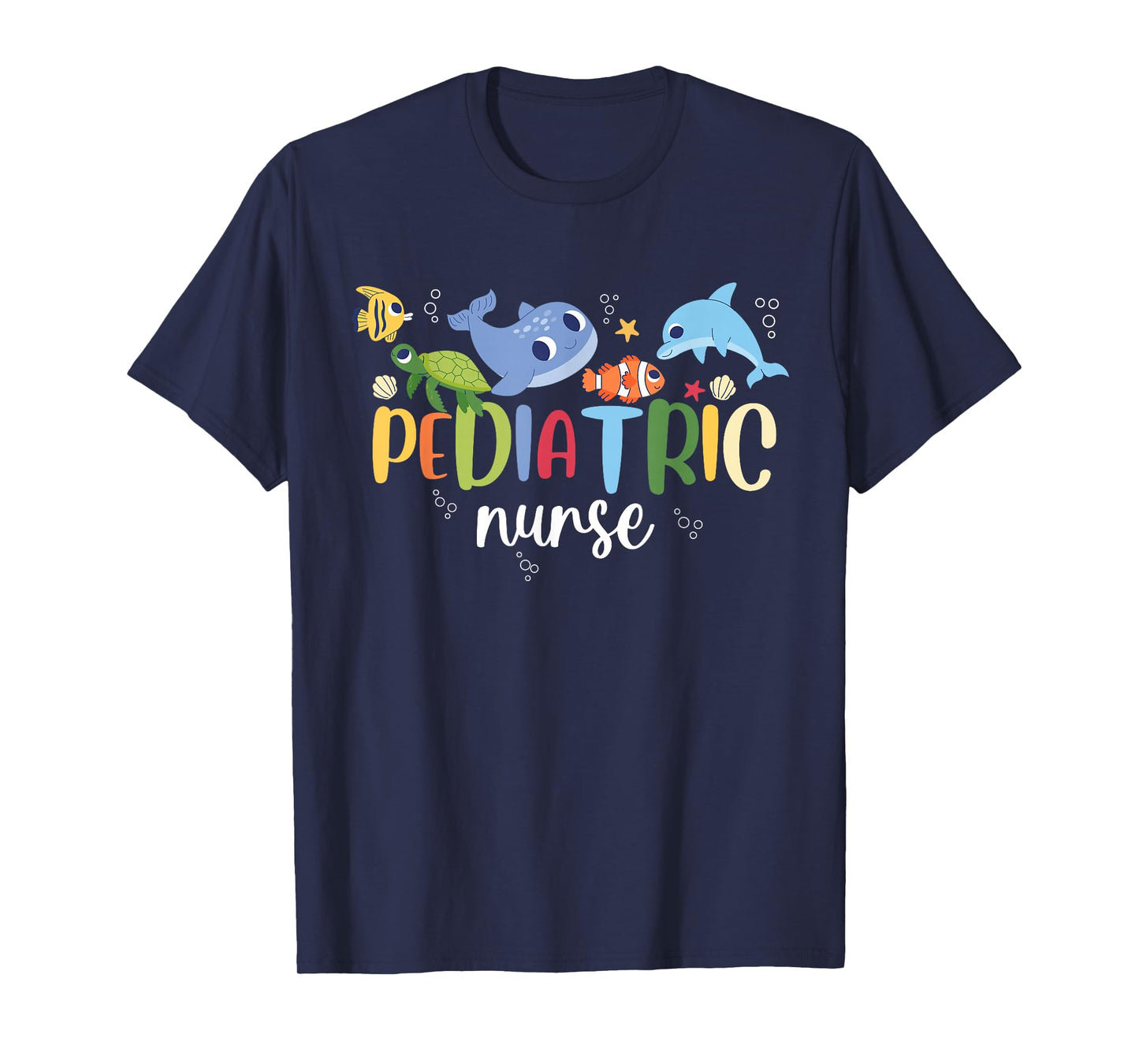 Pediatric Nurse PEDS Ocean Sea Appreciation Pediatric T-Shirt