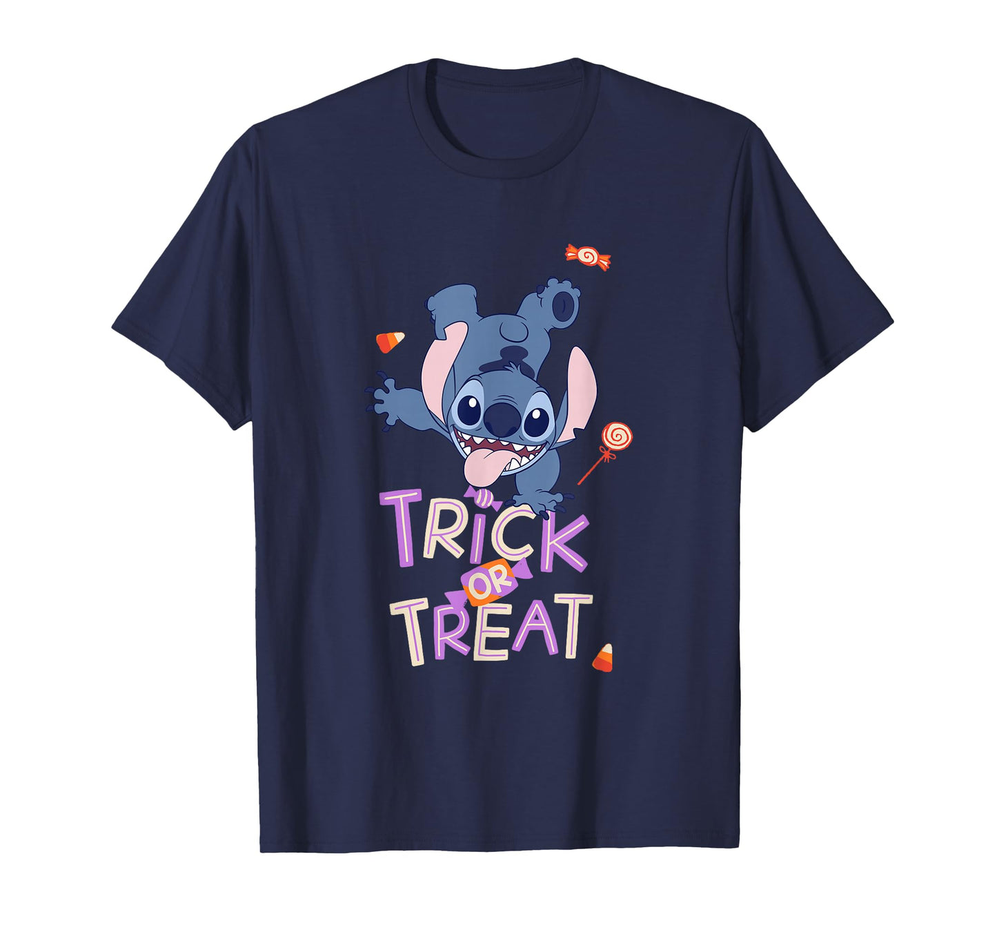Disney Lilo & Stitch Halloween Trick or Treat T-Shirt