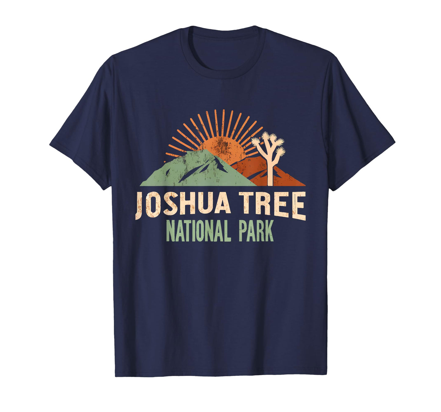 Joshua Tree National Park Vintage Hiking Camping Outdoors T-Shirt