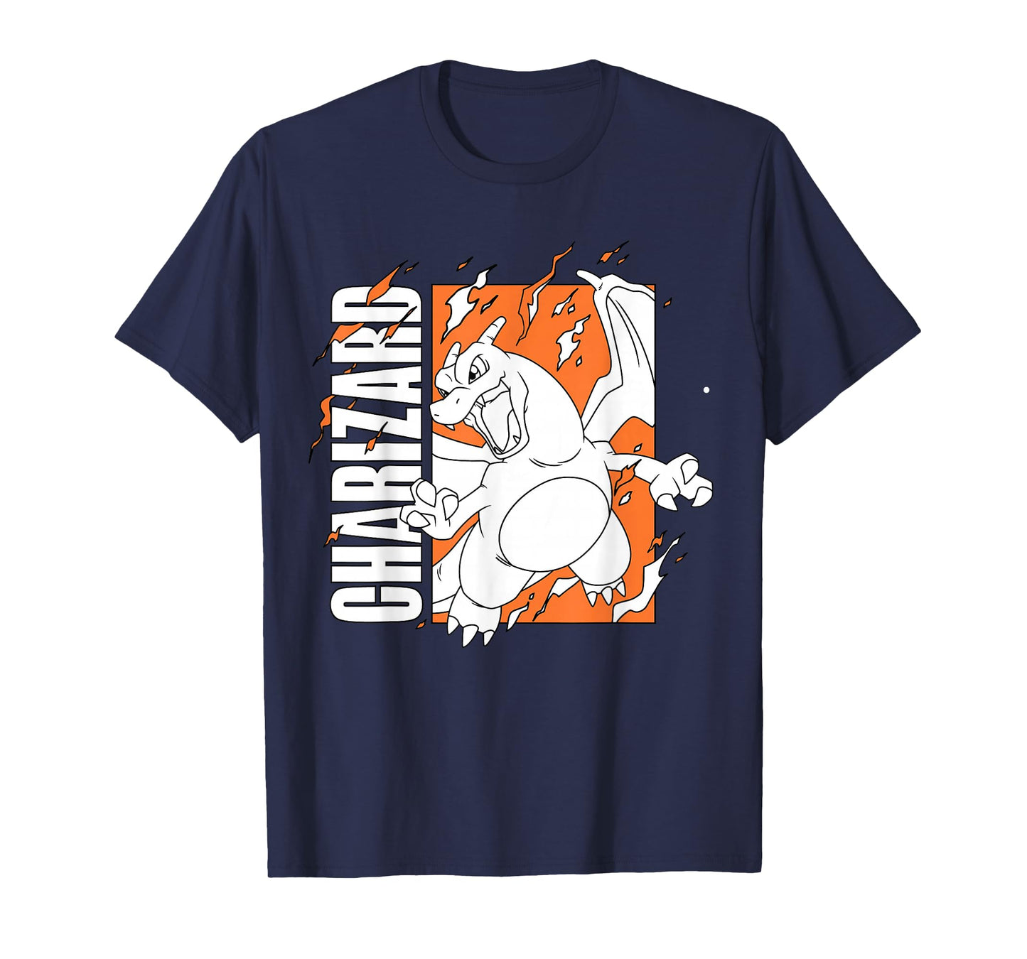 Pokémon - Charizard Orange Fire Box T-Shirt