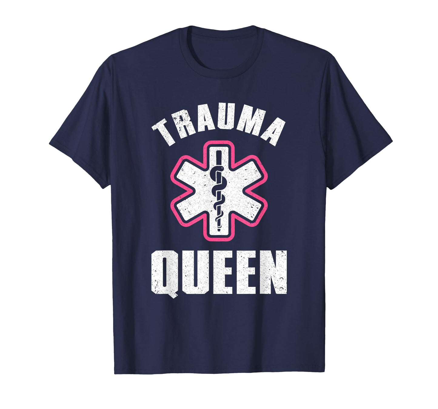 EMT Paramedic Gift EMS First Responder Accessories Funny Paramedic Design For Women Girls EMT Trauma Queen T-Shirt