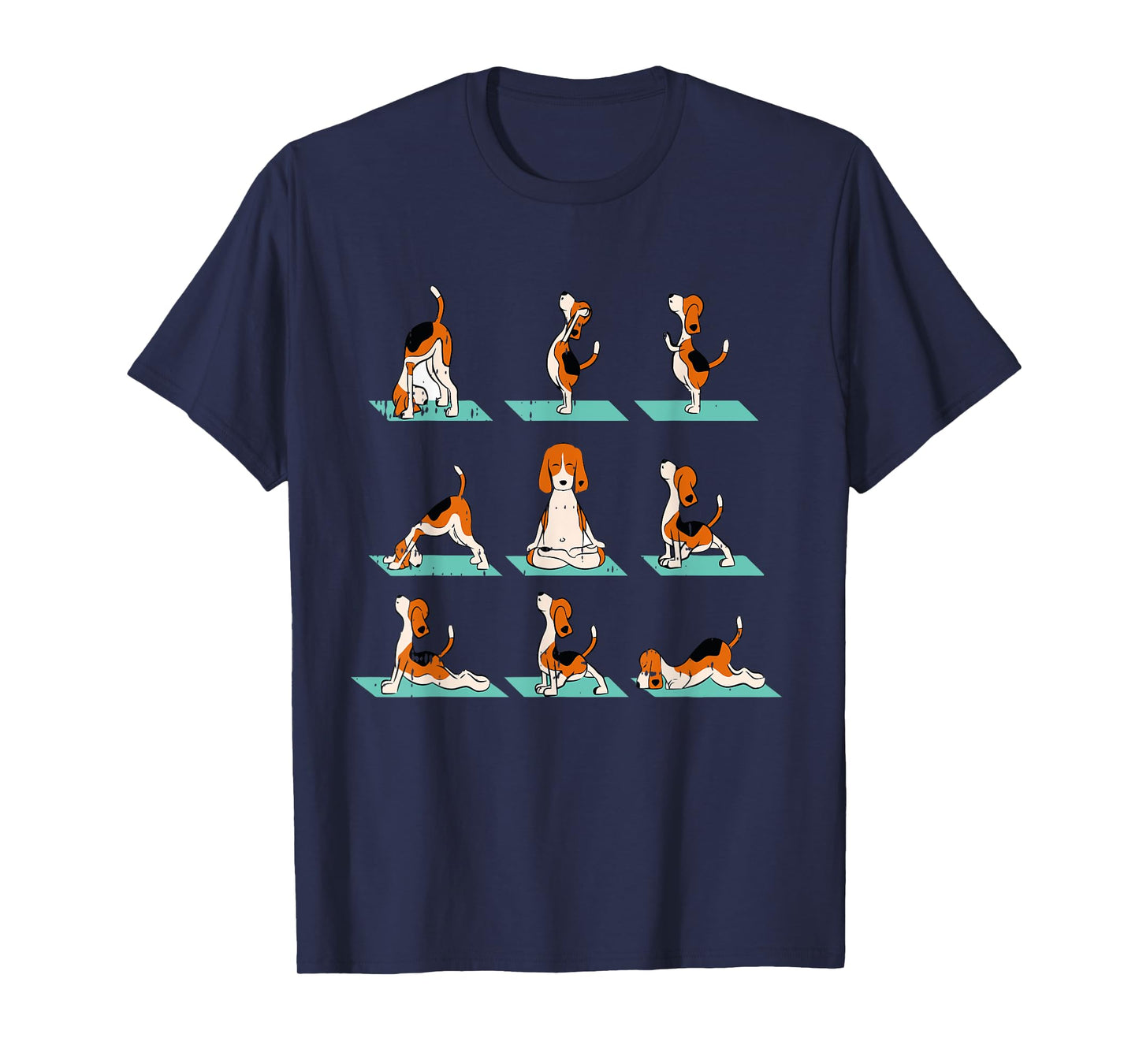 Funny Dog Yoga Pose Lover Namaste Gift Fitness Outfit T-Shirt