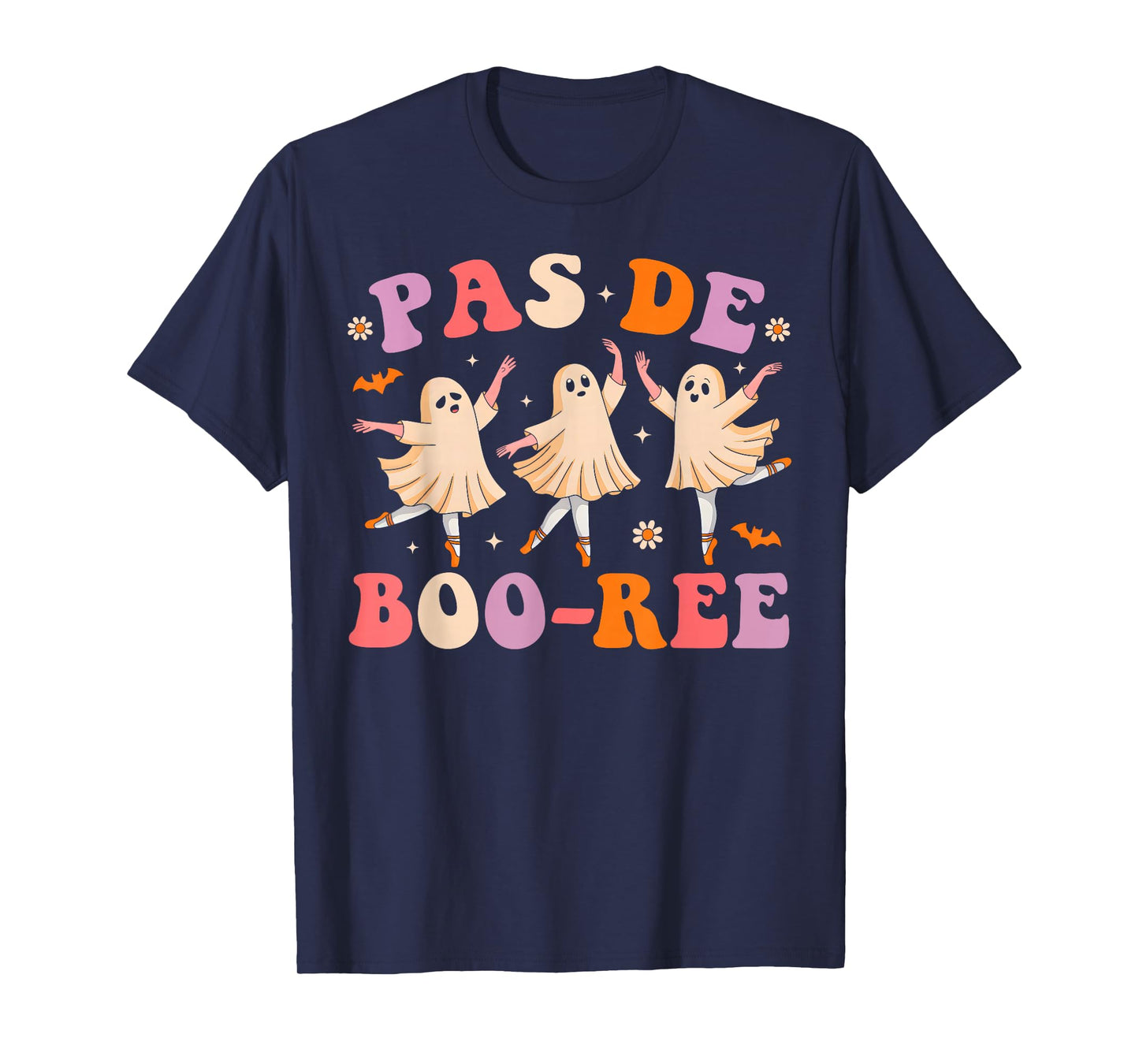 Pas de BOO-rée Ballet Ghost Dancer Dance Teacher Halloween T-Shirt
