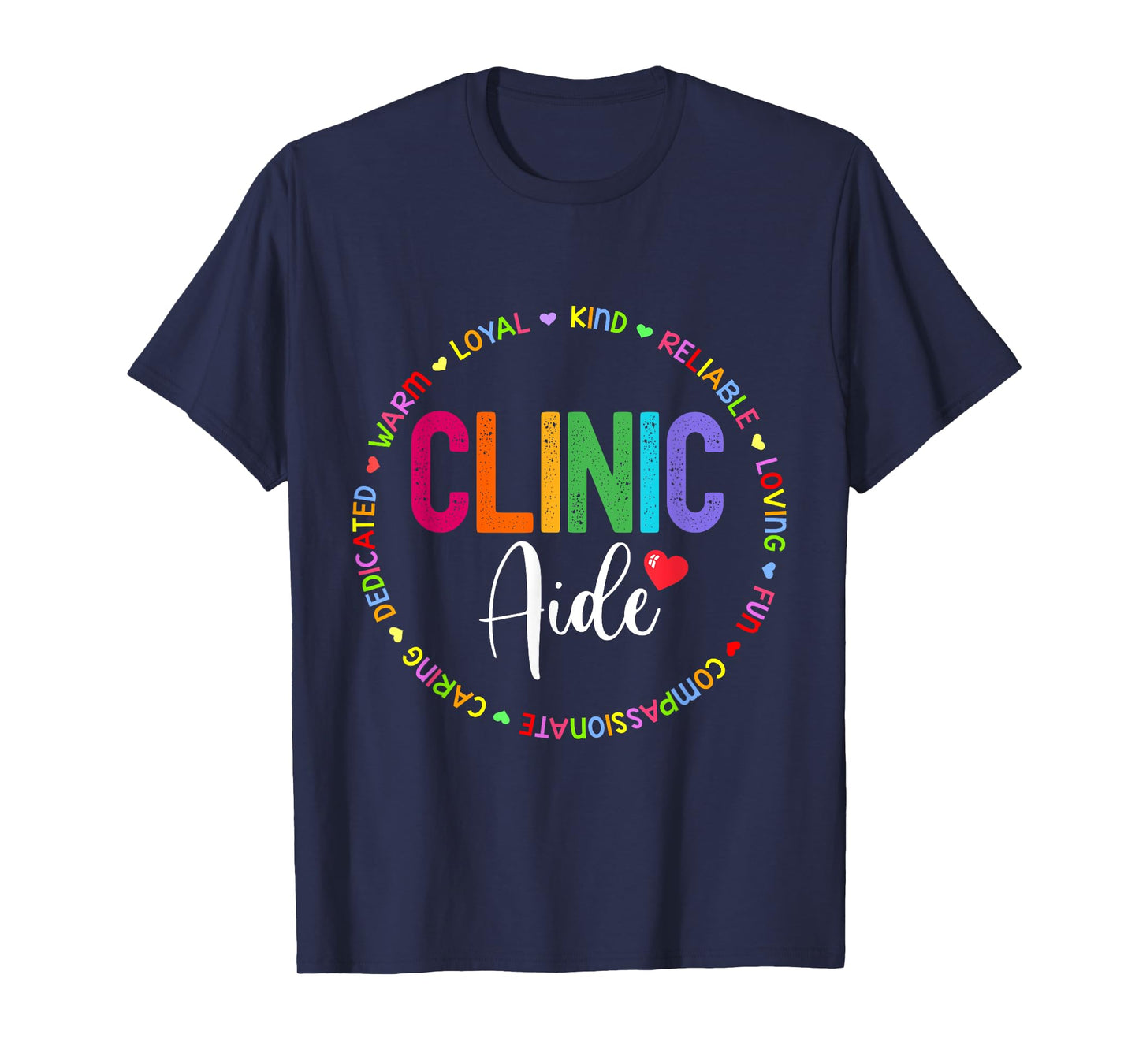 Clinic Aide For School Nurse Appreciation Week Back School T-Shirt