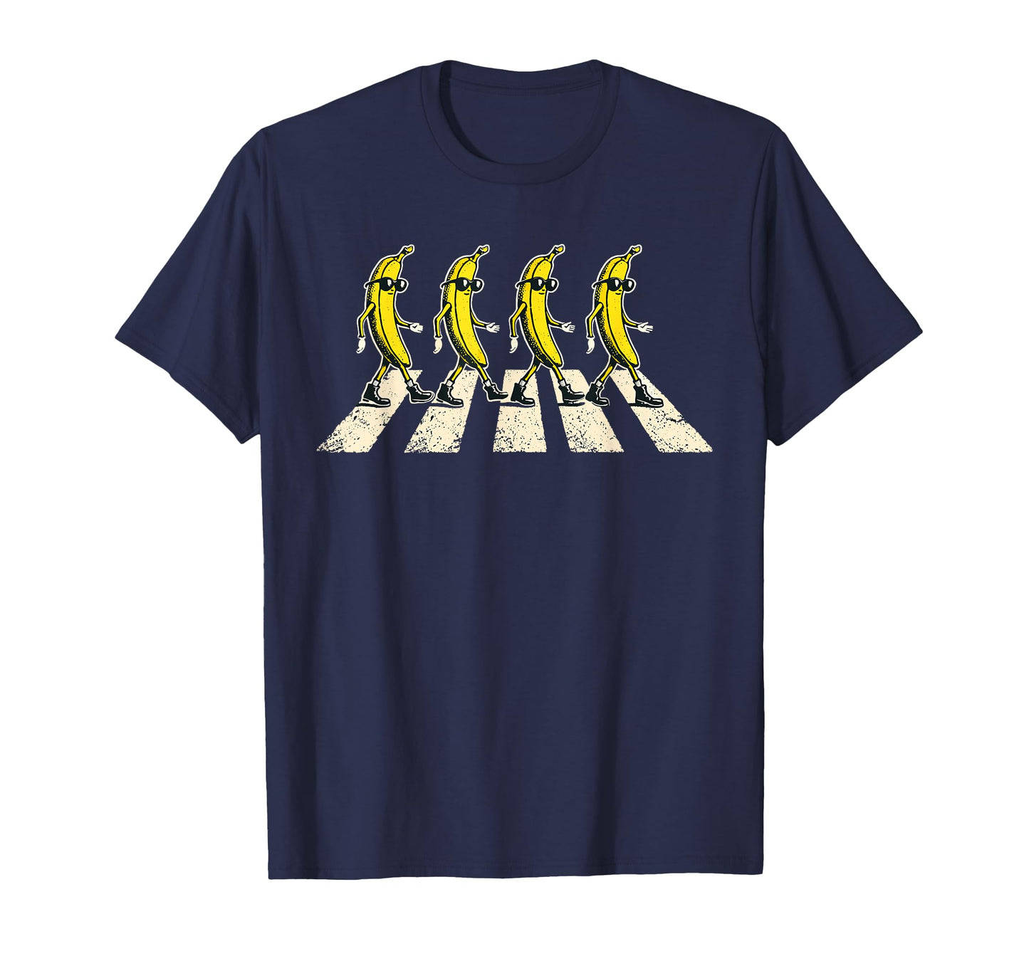 Retro Banana Novelty Men Women Kids Funny Banana T-Shirt