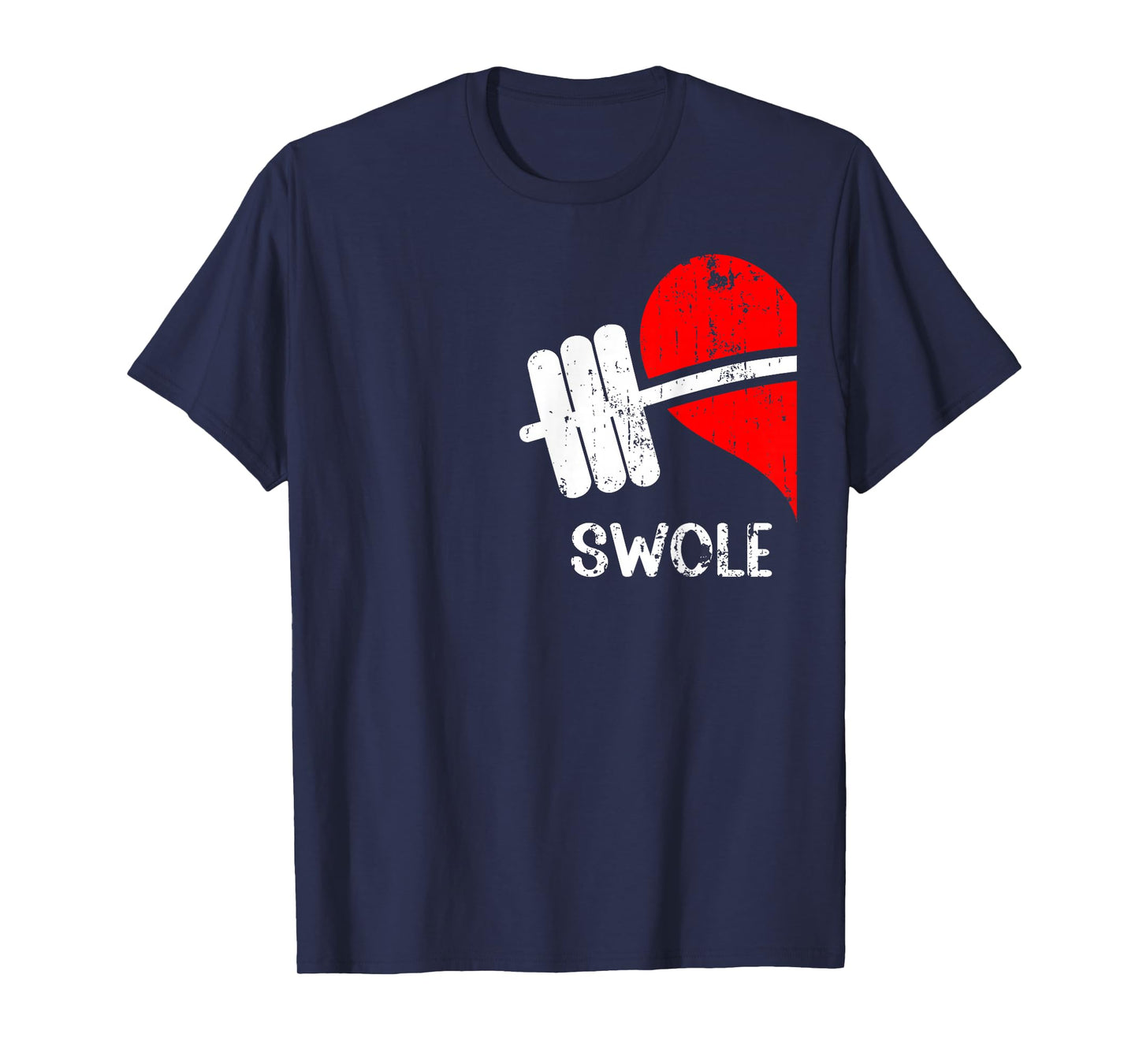Swole Mates Couples Matching Gym Funny Tee Weightlifting T-Shirt