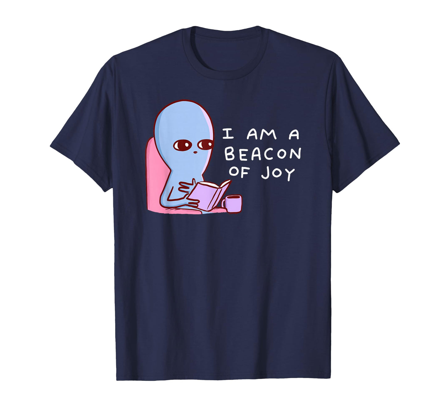 Threadless Nathan W. Pyle A Beacon Of Joy Graphic T-Shirt