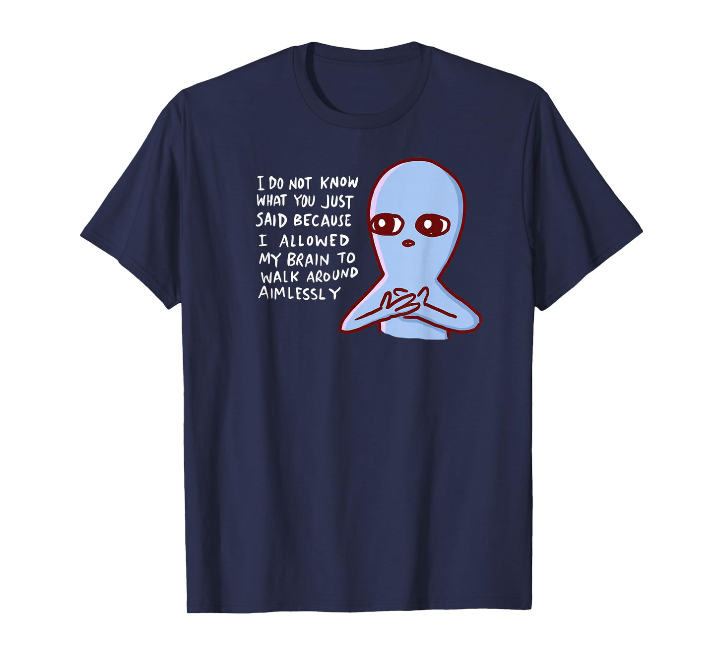 Threadless Nathan W. Pyle Aimlessly Graphic T-Shirt