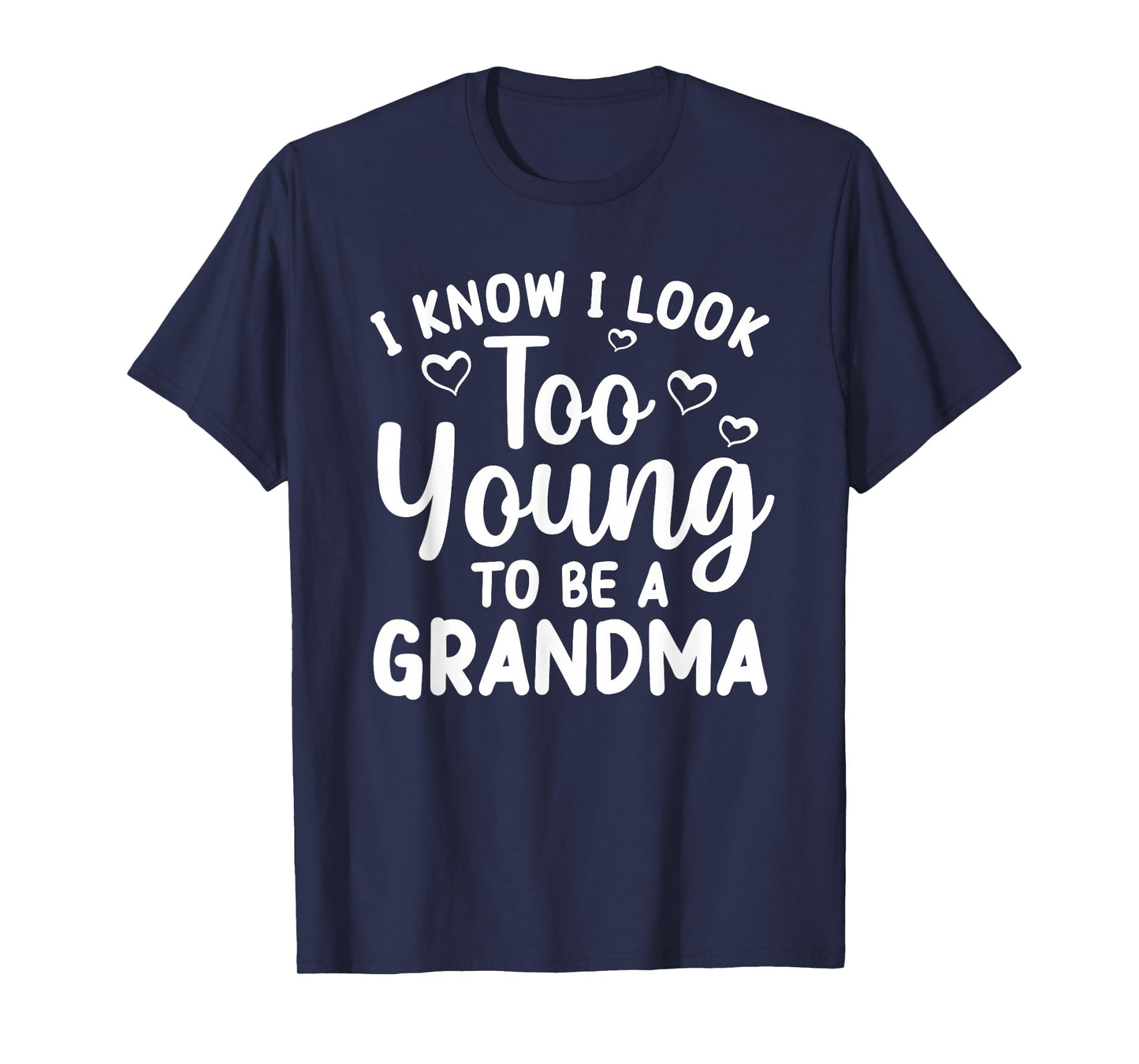 Funny Grandma To Be Art For Grandmother Grammy Women Grandma T-Shirt