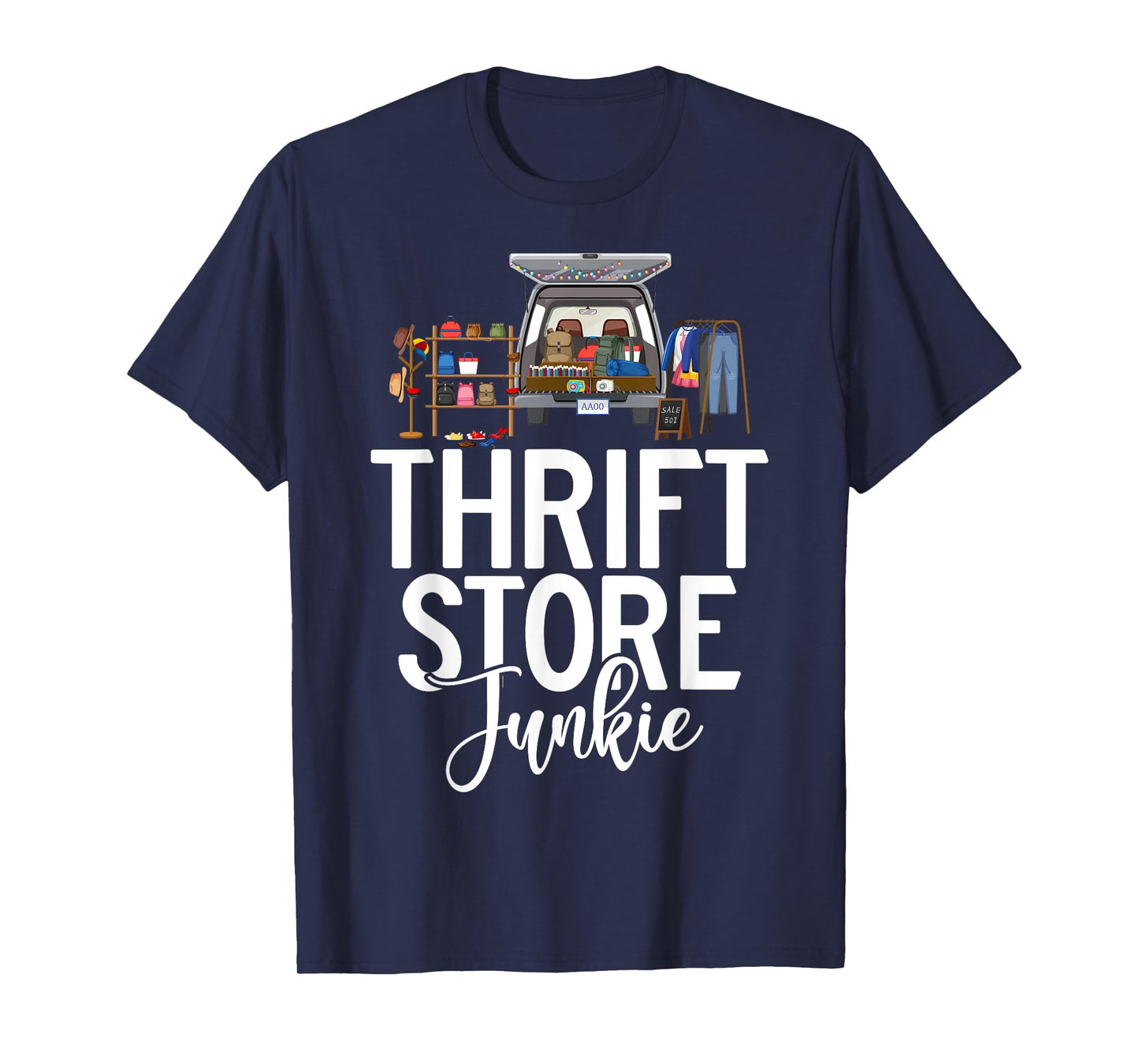 Thrift Store Junkie Thrifting T-Shirt