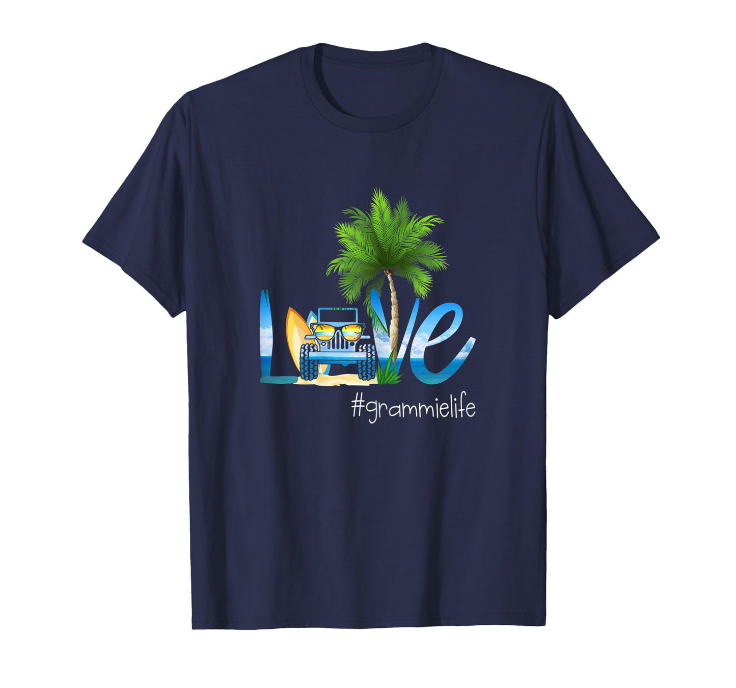 Love Grammie Life-Vacation- Beach and Truck tee Women T-Shirt
