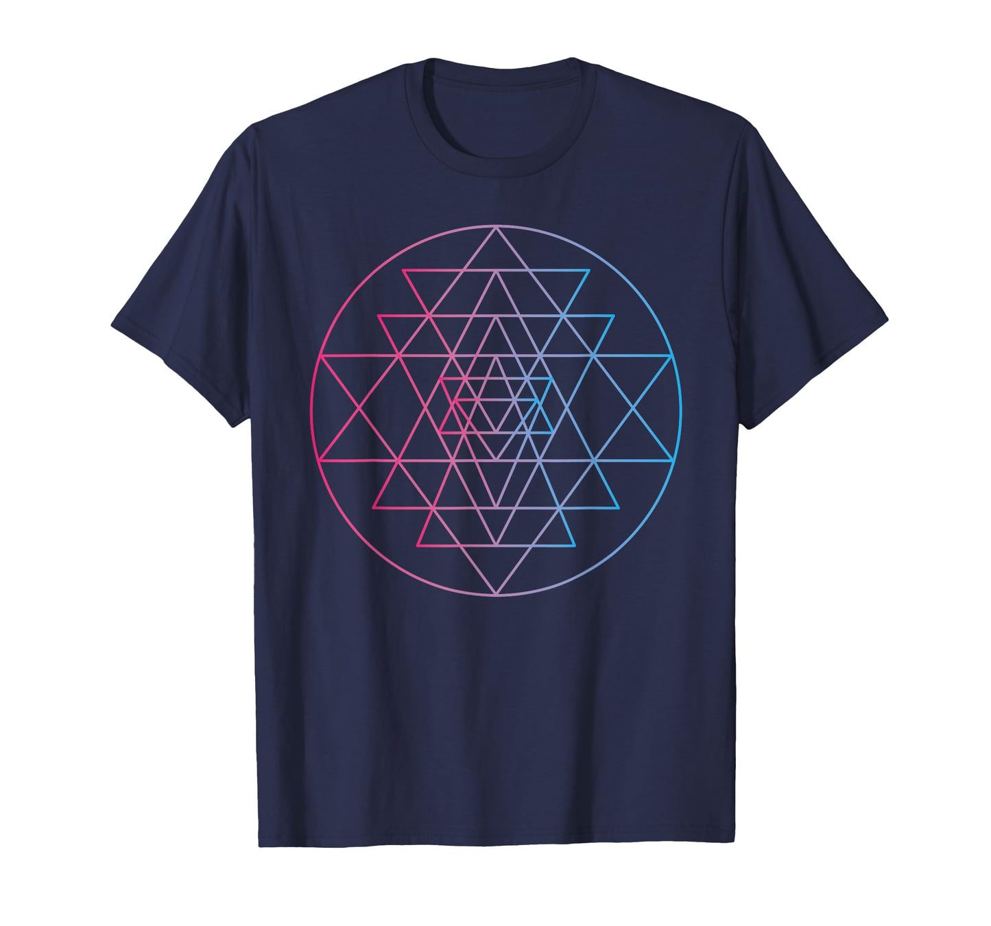 Sri Yantra Yoga Sacred Geometry Yantra Occult T-Shirt