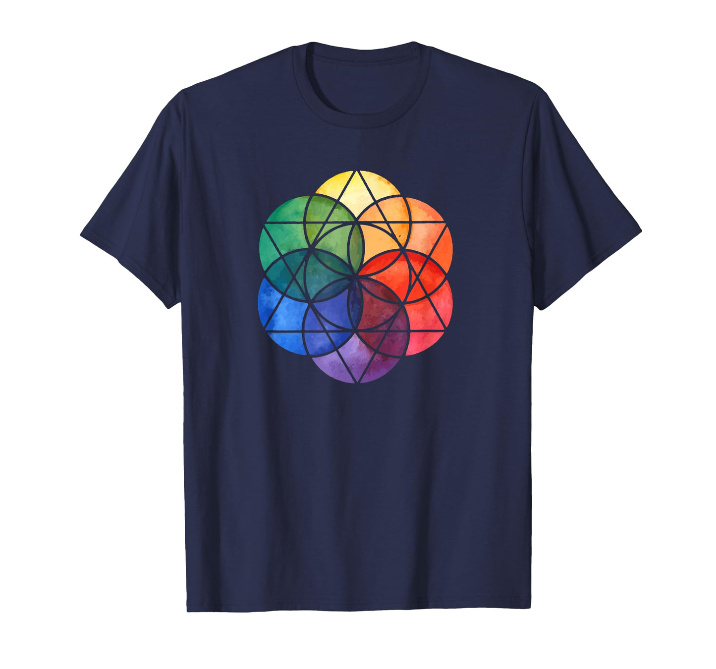 Super Power Seven Chakara meditation T-Shirt