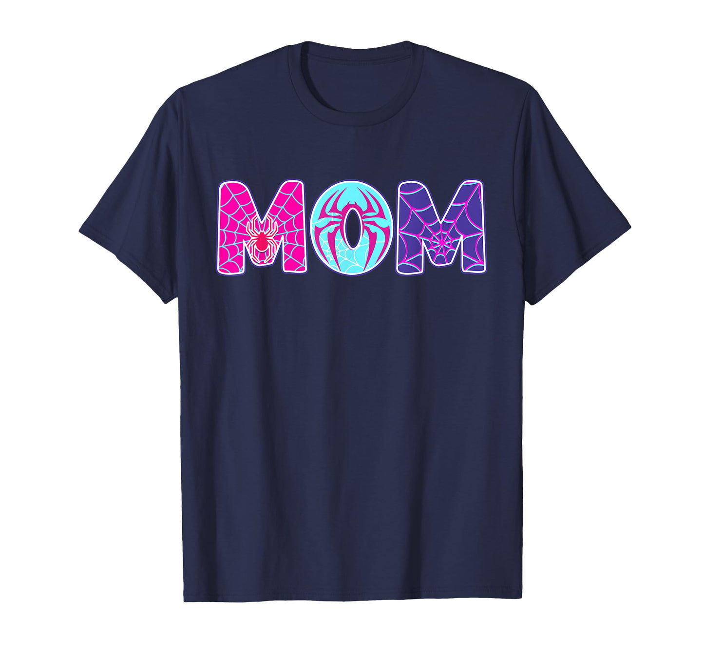 Women Mom Spider Mom Mother's Day Family Birthday T-Shirt