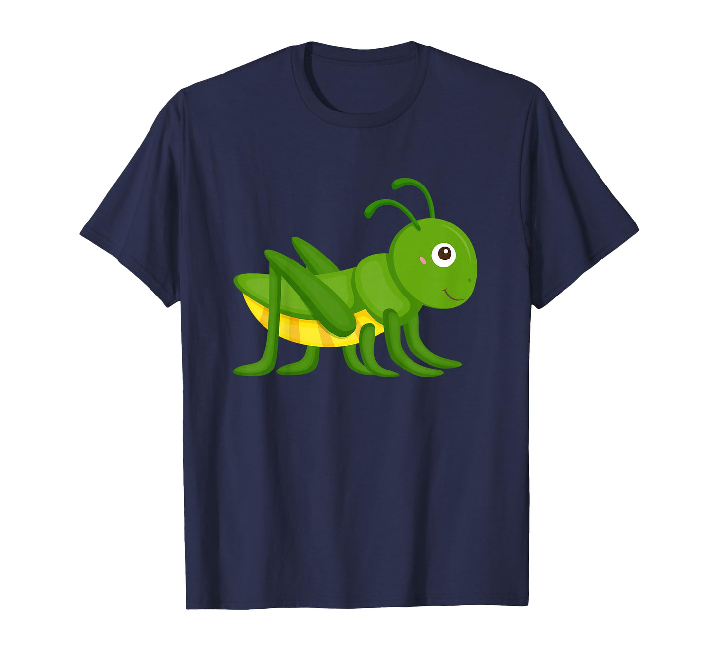 Happy Grasshopper Drawing Boys Girls Toddlers T-Shirt