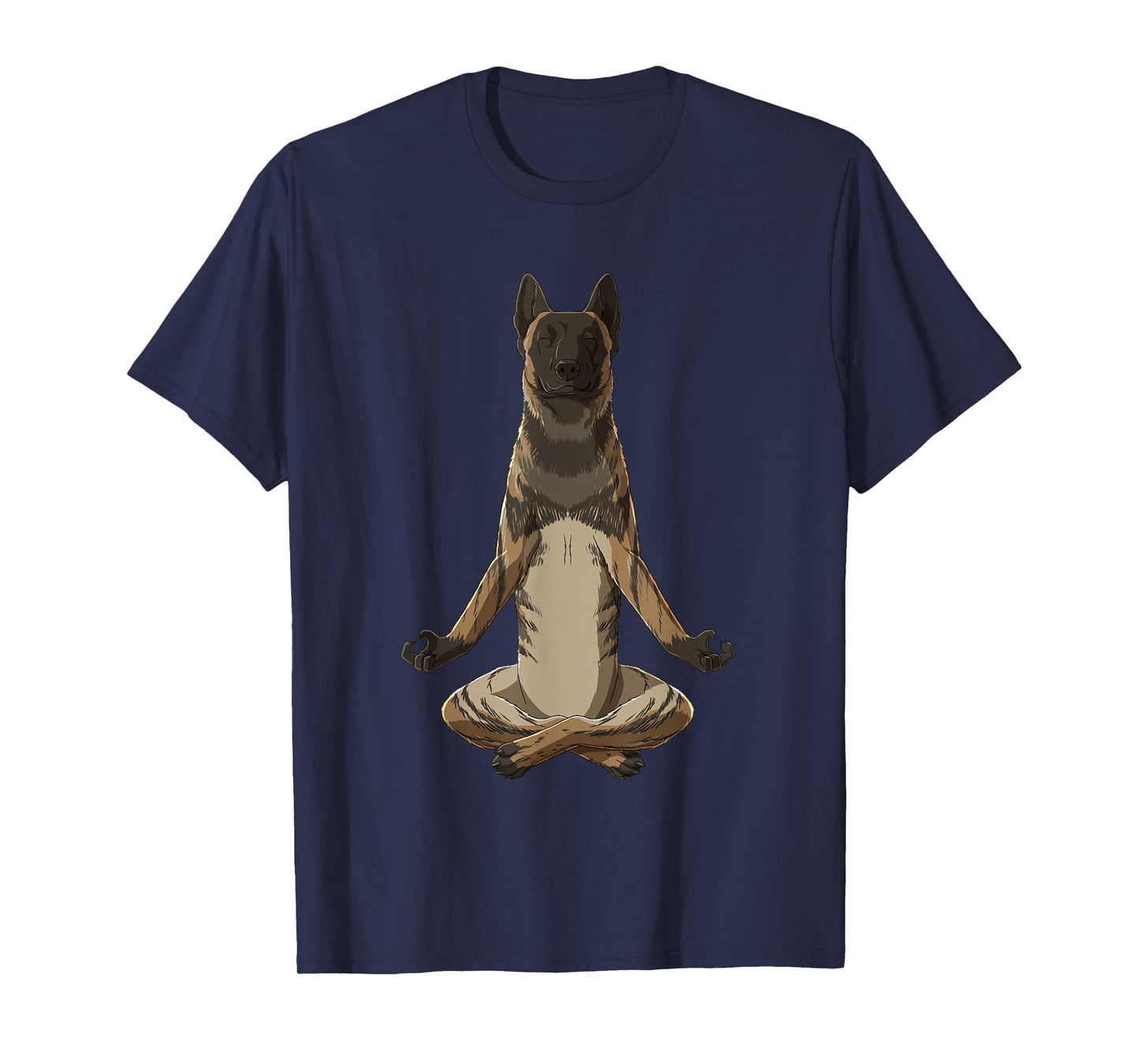 Funny Yoga Dog Dutch Shepherd T-Shirt