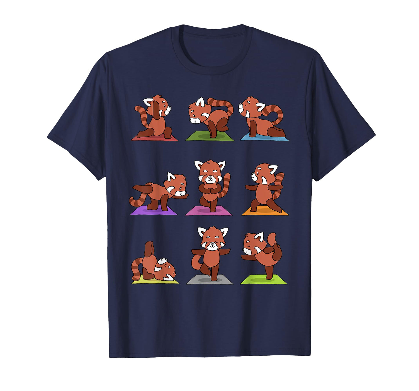 Red Panda Yoga T-Shirt