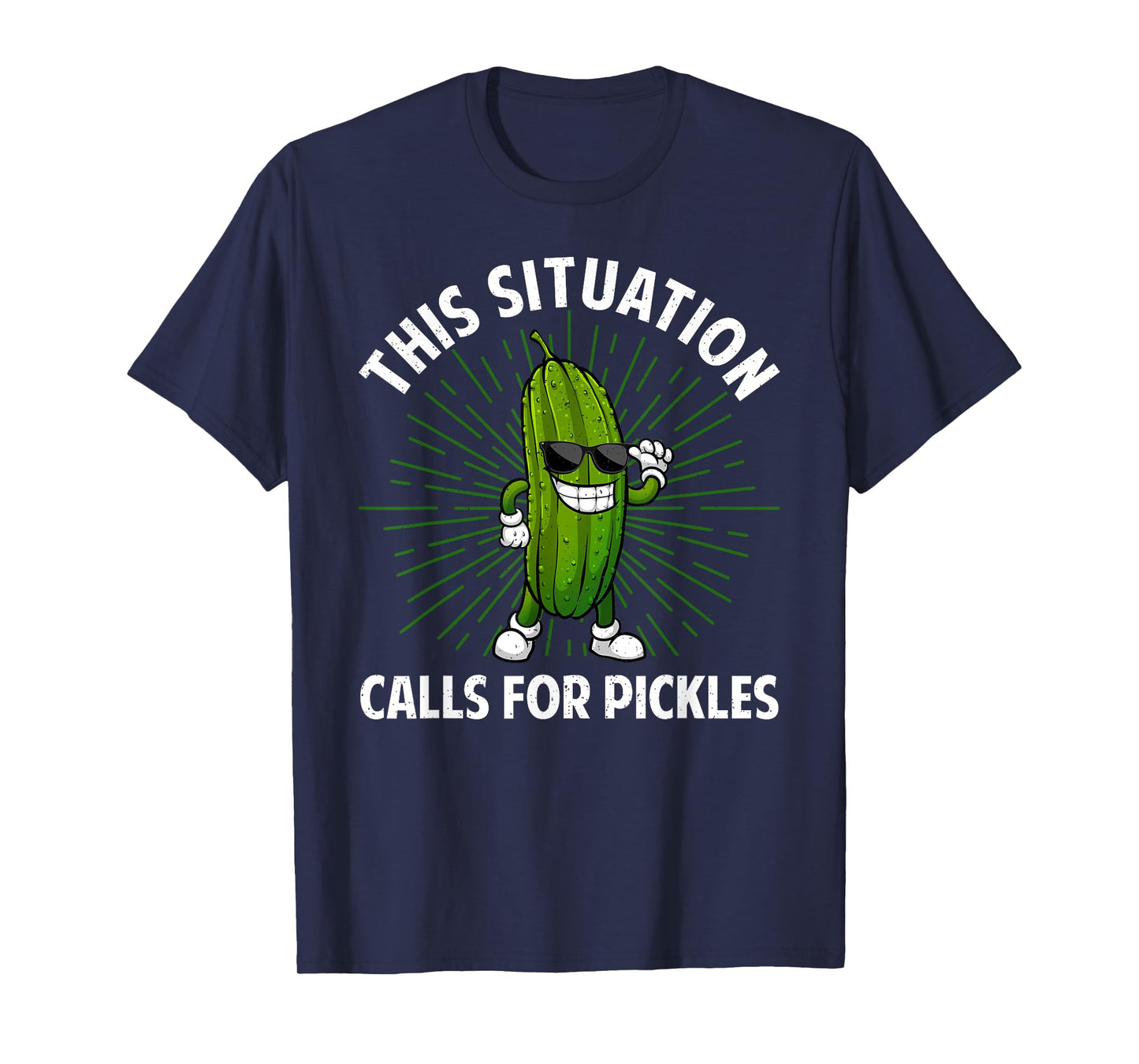 Pickle Design For Men Women Kids Cucumber Dill Pickle Lover T-Shirt