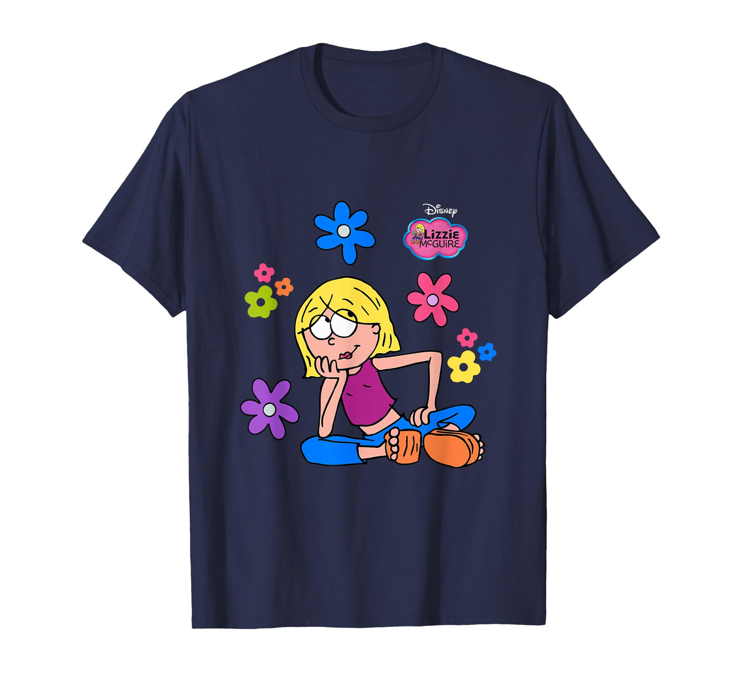 Disney Lizzie McGuire Cartoon Lizzie T-Shirt