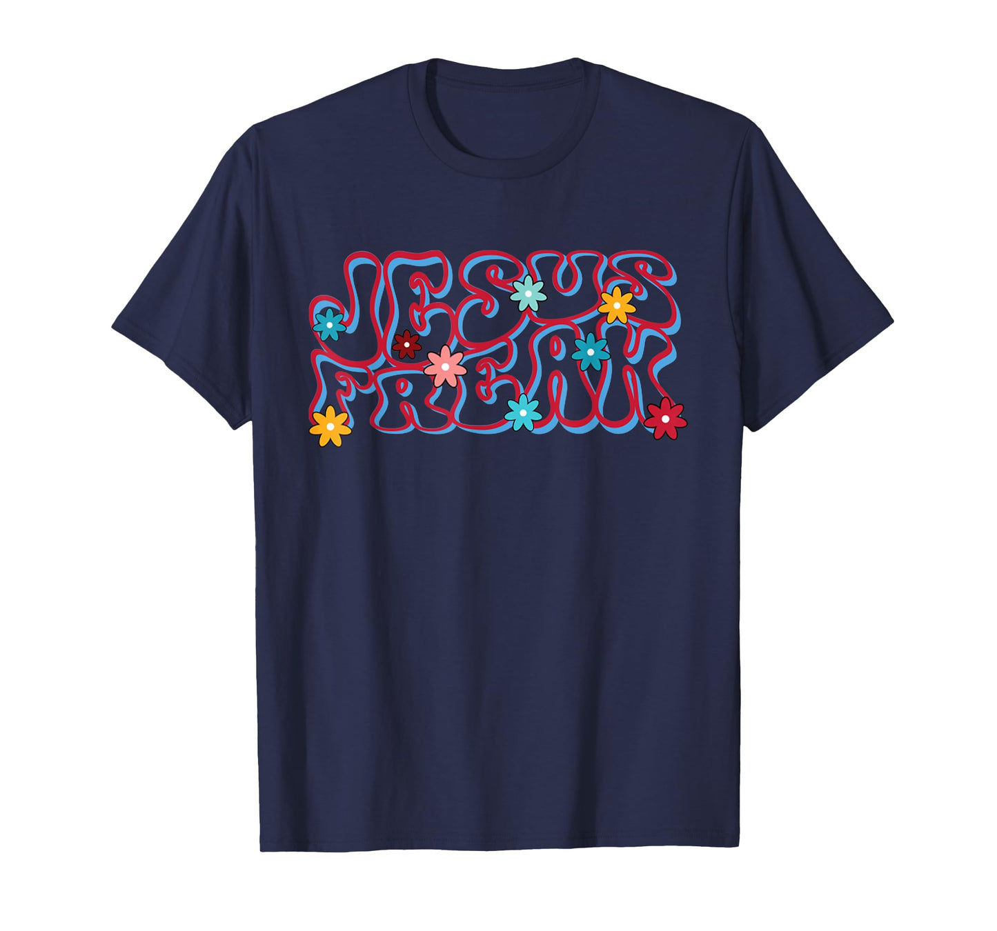 Vintage 70's Retro Jesus Freak Christian Bible Verse T-Shirt