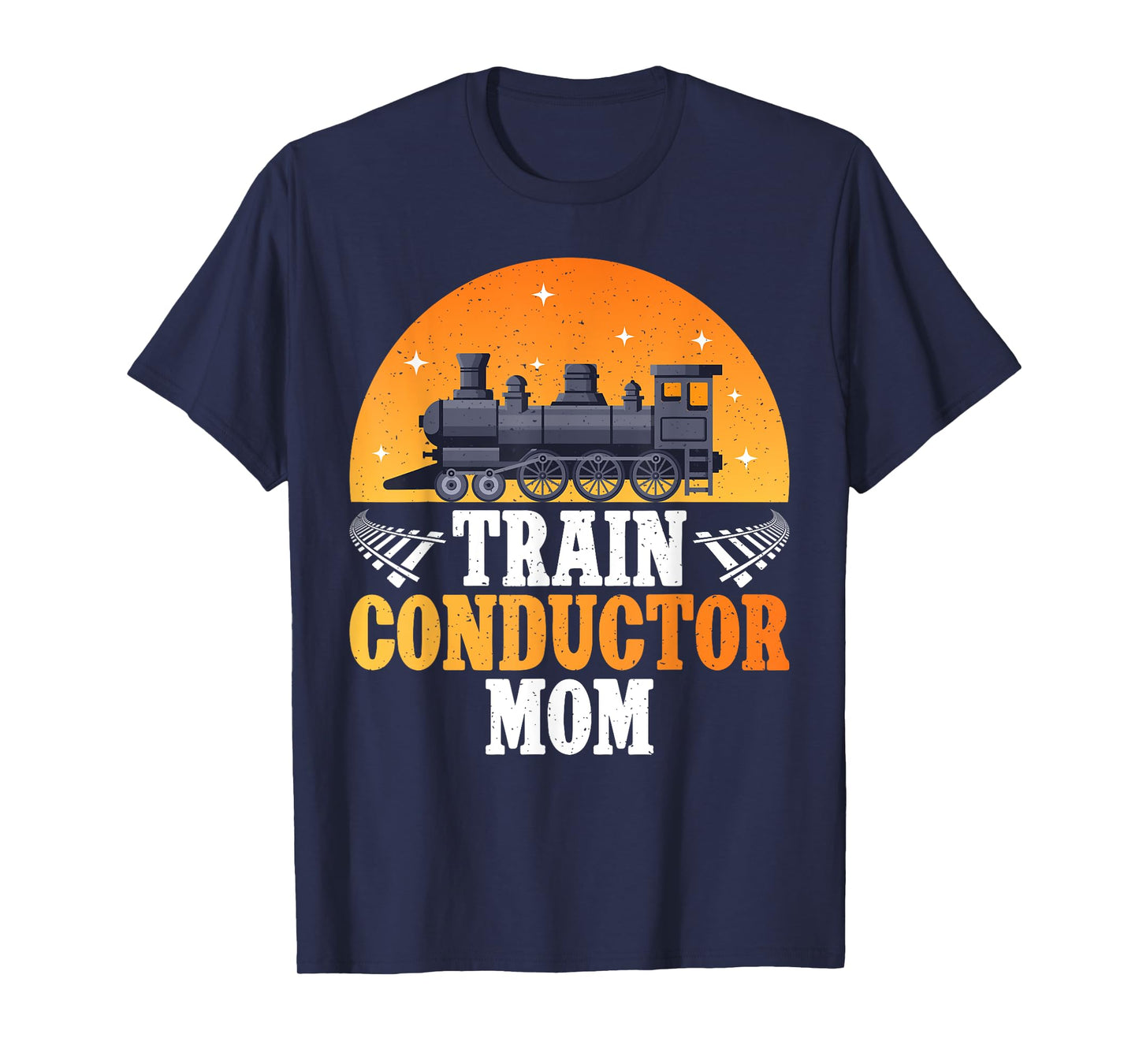 Train Conductor Mom Train Conductor T-Shirt