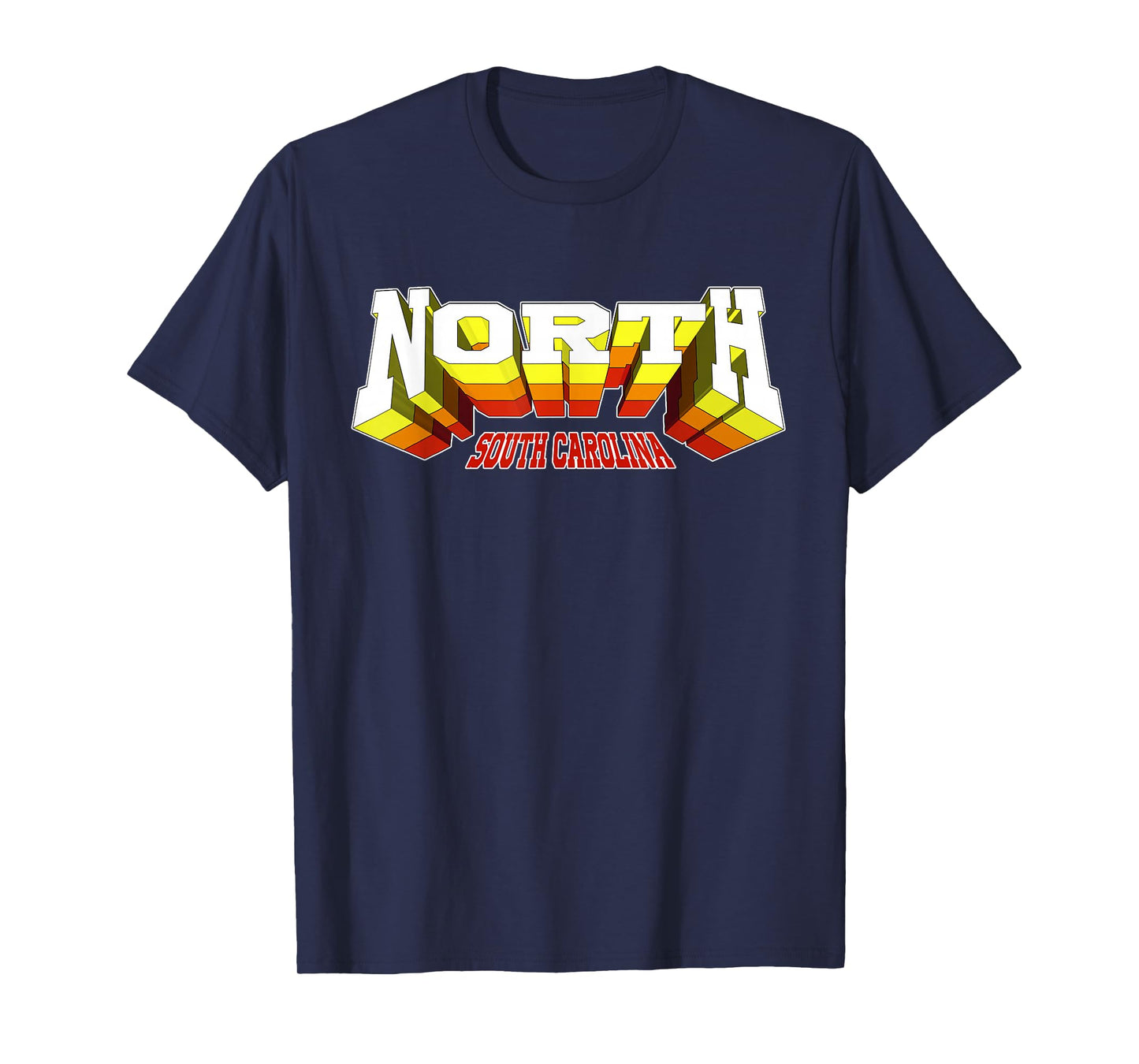 Retro North City SC South Carolina T-Shirt
