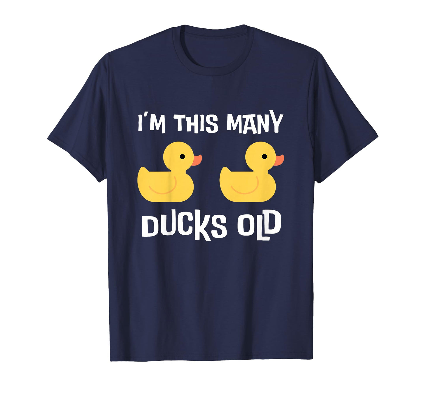 I'm This Many Ducks Old, Duck 2nd Birthday 2 Years Old Bday T-Shirt