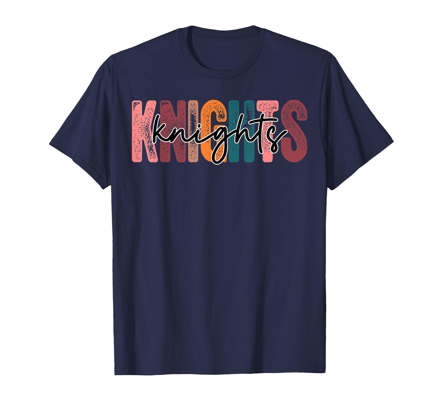 Knights School Sports Fan Team Spirit T-Shirt