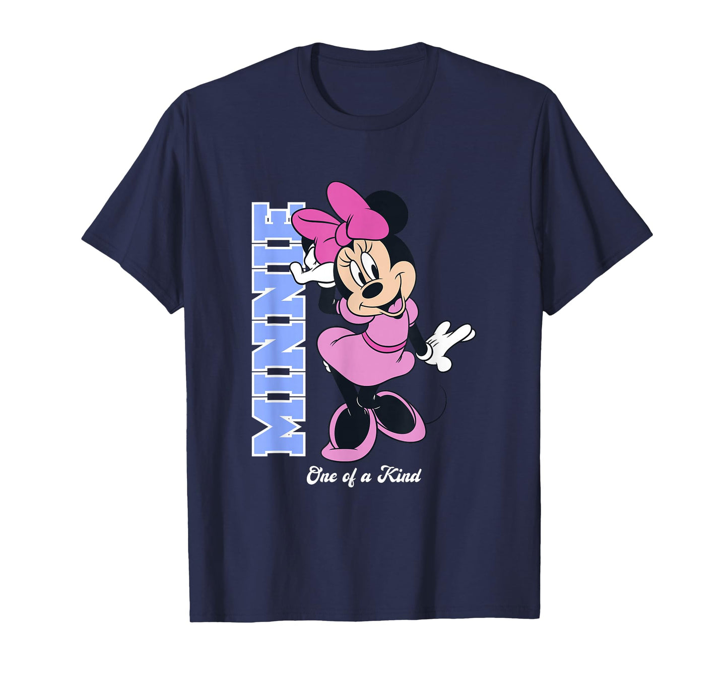 Disney Mickey and Friends Minnie Mouse One of A Kind Pink T-Shirt
