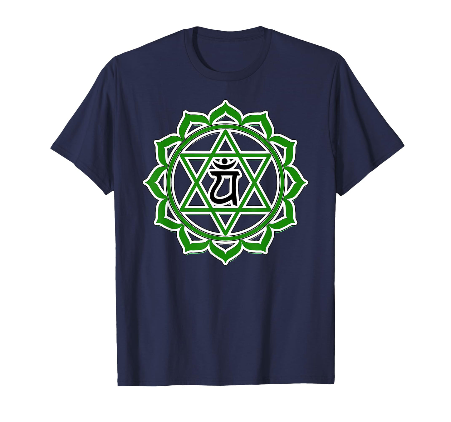 Yoga Anahata Heart Green Chakra T-Shirt