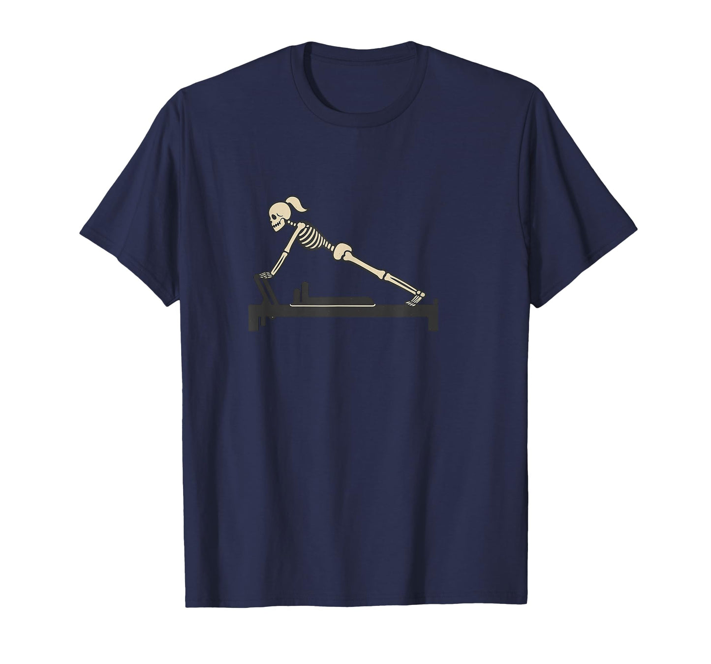 Halloween Skeleton Pilates T-Shirt