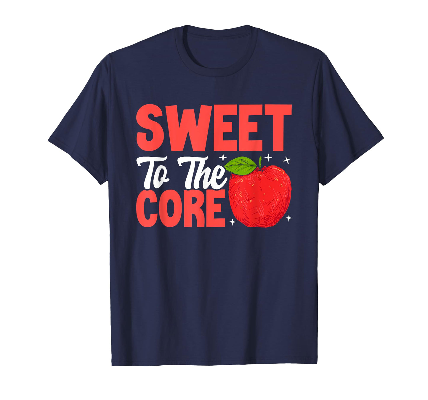 Sweet to the Core Apple T-Shirt