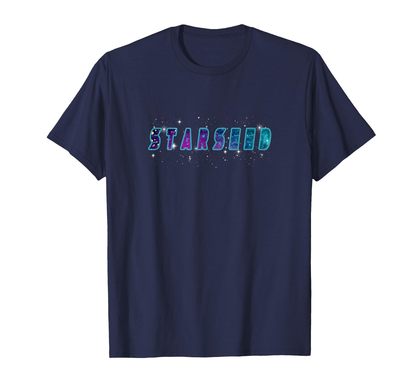 Galaxy Nebula Universe Aesthetic Indigo Starseed T-Shirt