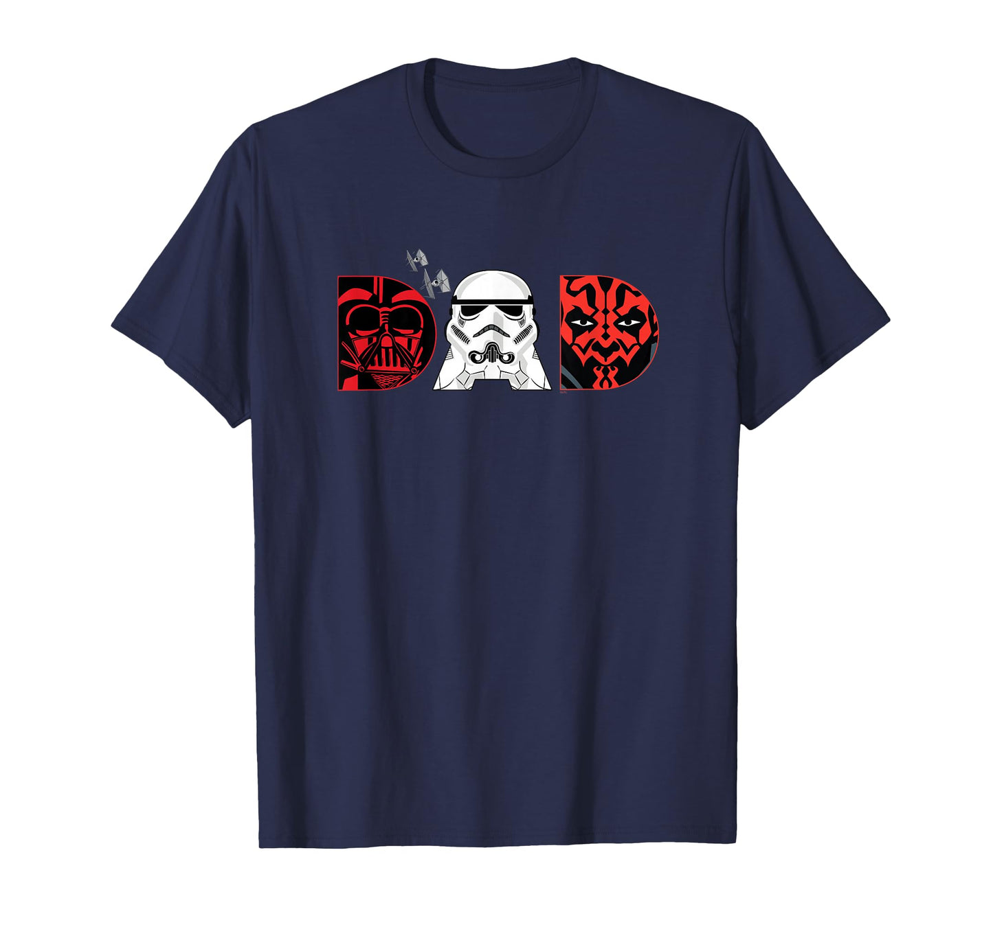 Star Wars Darth Vader Darth Maul Dad Father’s Day Birthday T-Shirt