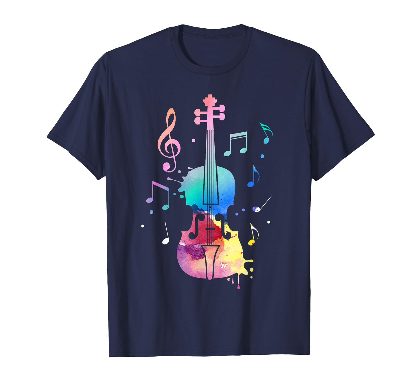 Funny Violin Lover Art For Men Women Violin Player Violinist T-Shirt