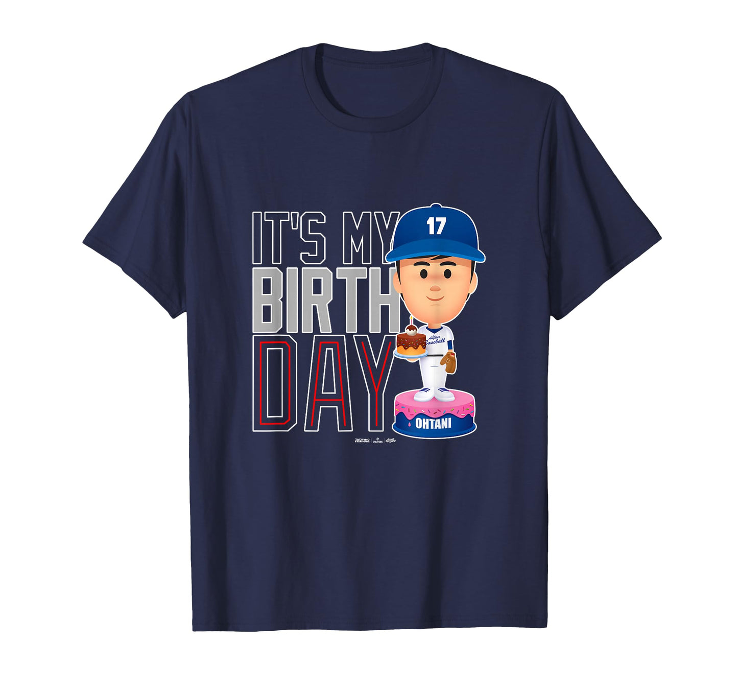 Shohei Ohtani Los Angeles Baseball Birthday MLBPA T-Shirt