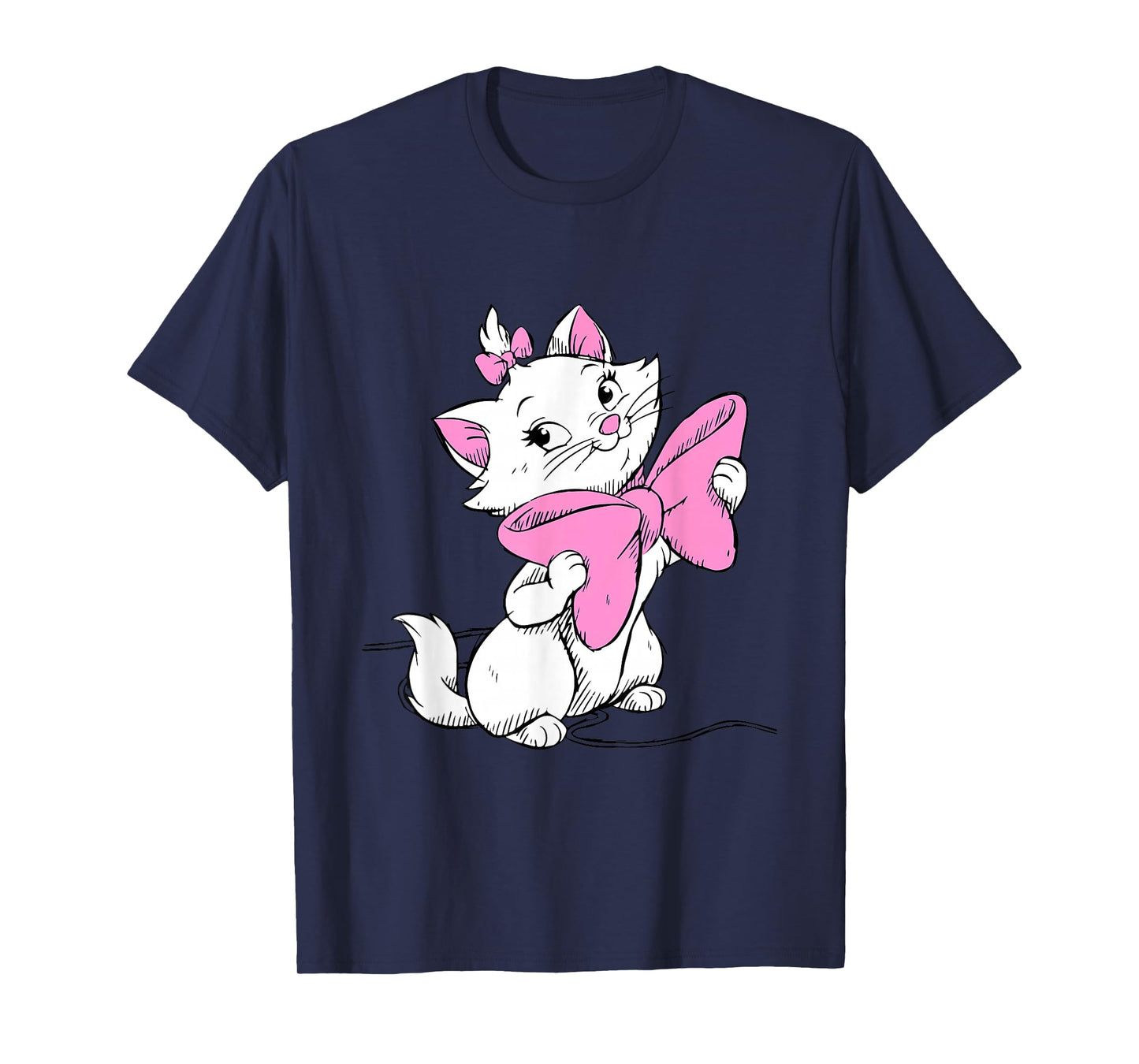 Disney The Aristocats Marie Big Bow Lovely Smile T-Shirt