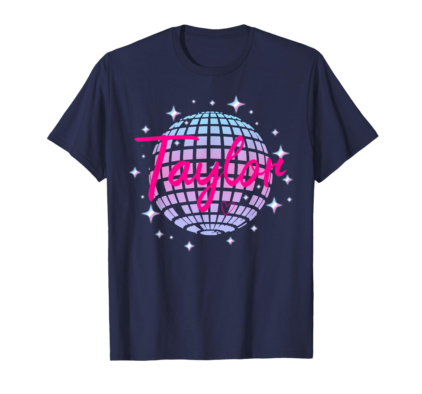 Taylor Personalized Name I Love Taylor Girl Groovy 70's 80's T-Shirt