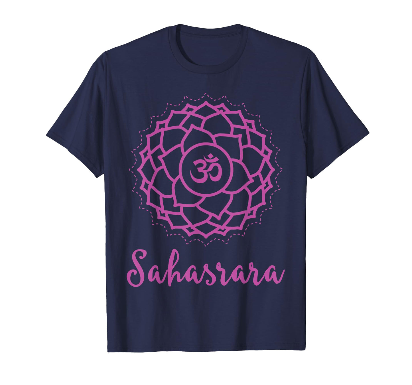 Sahasrara Violet Crown Chakra Symbol - Yoga T-Shirt