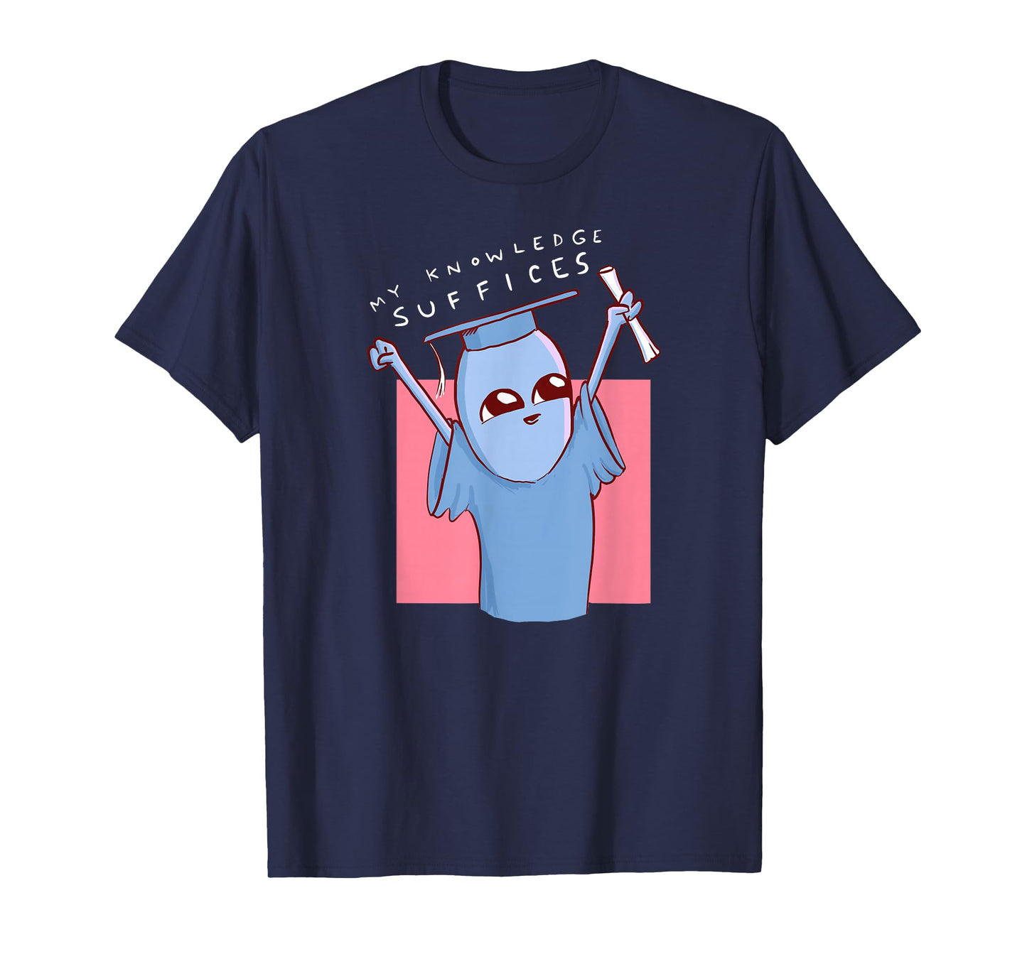 Threadless Nathan W. Pyle My Knowledge Suffices Graphic T-Shirt