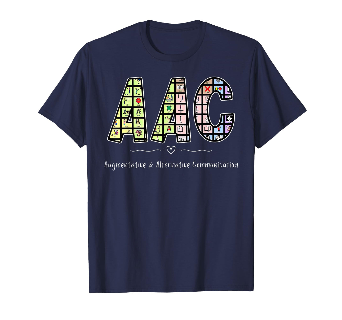 Retro AAC Augmentative & Alternative Communication SPED Team T-Shirt