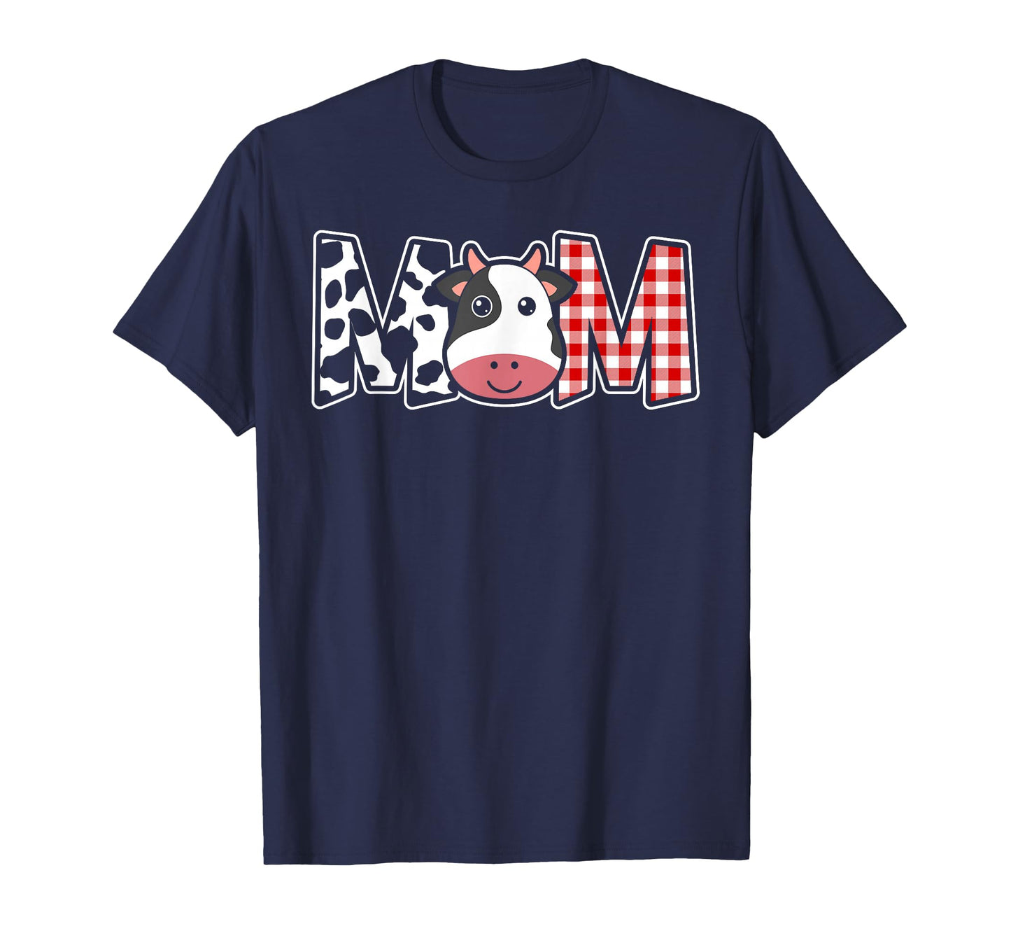 Cow Mom or Dad Birthday Farm Birthday Party T-Shirt