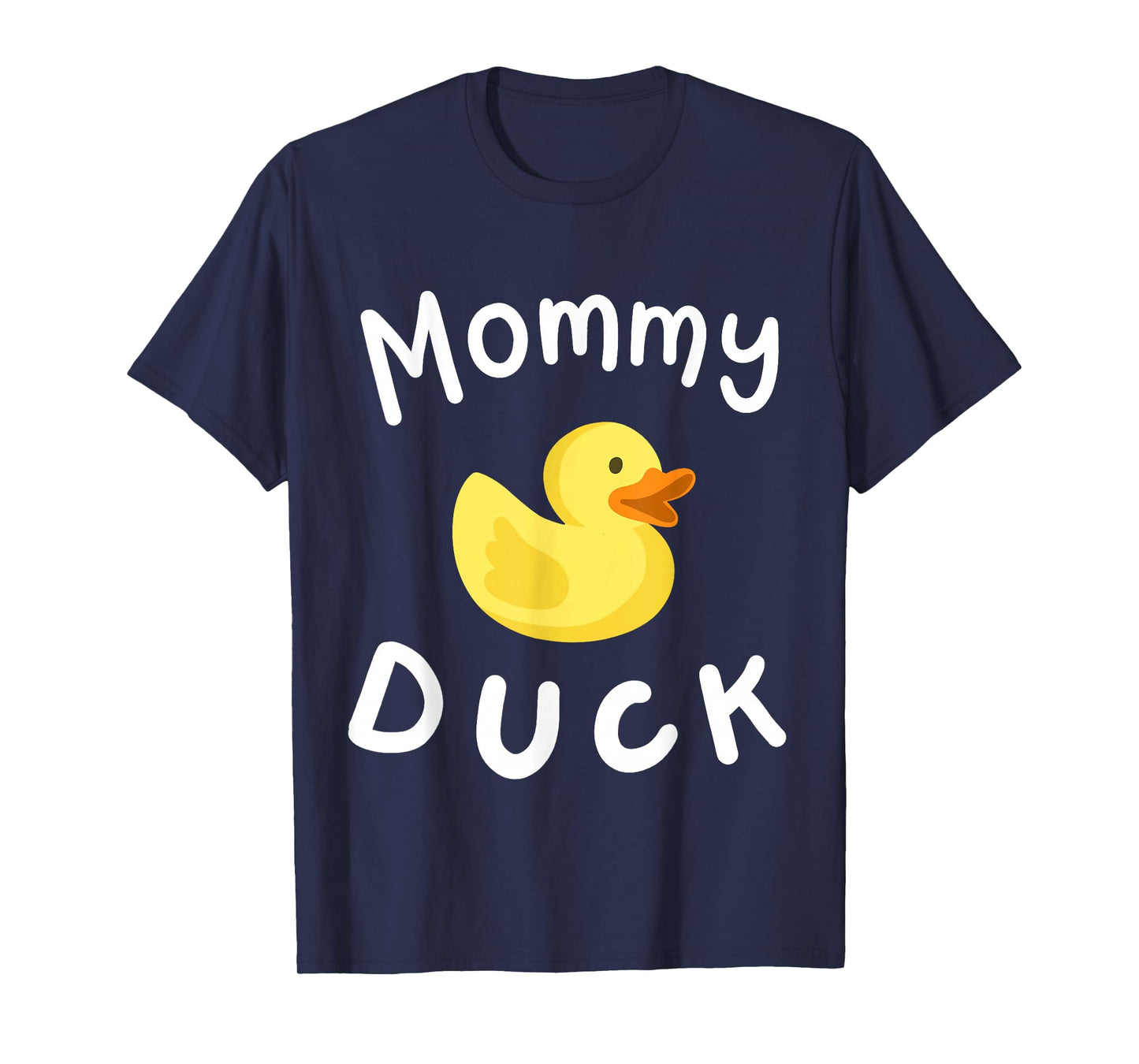 Mommy Duck Birthday Rubber Duck Lover Family Matching Women T-Shirt