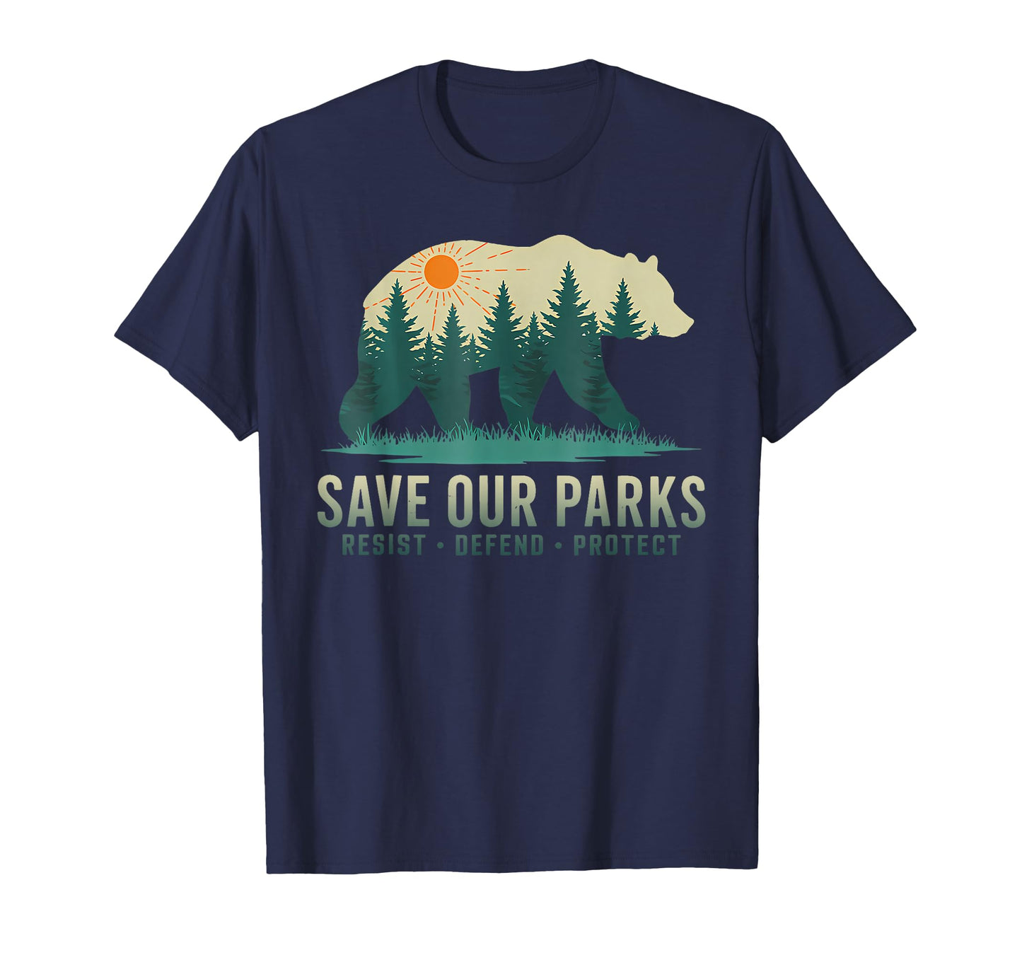 Save Our Parks Resist National Park Protect ALT US T-Shirt