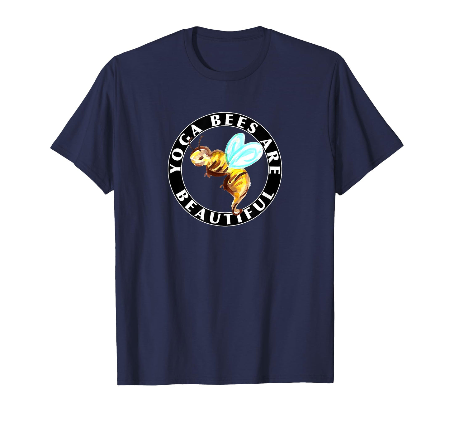 Yoga Bees logo T-Shirt