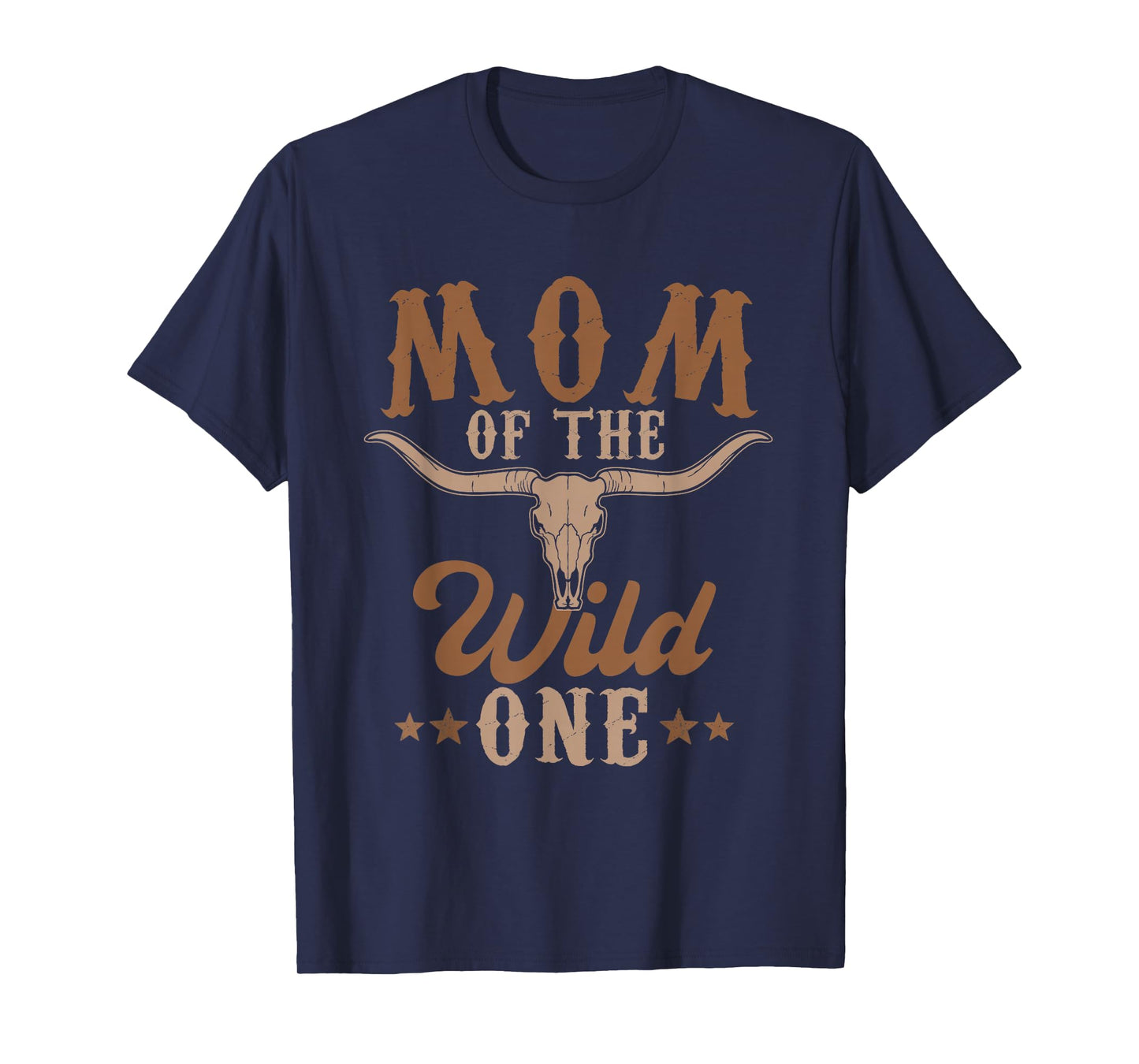 Mom Of The Wild One Cowboy Western Rodeo Party Matching T-Shirt