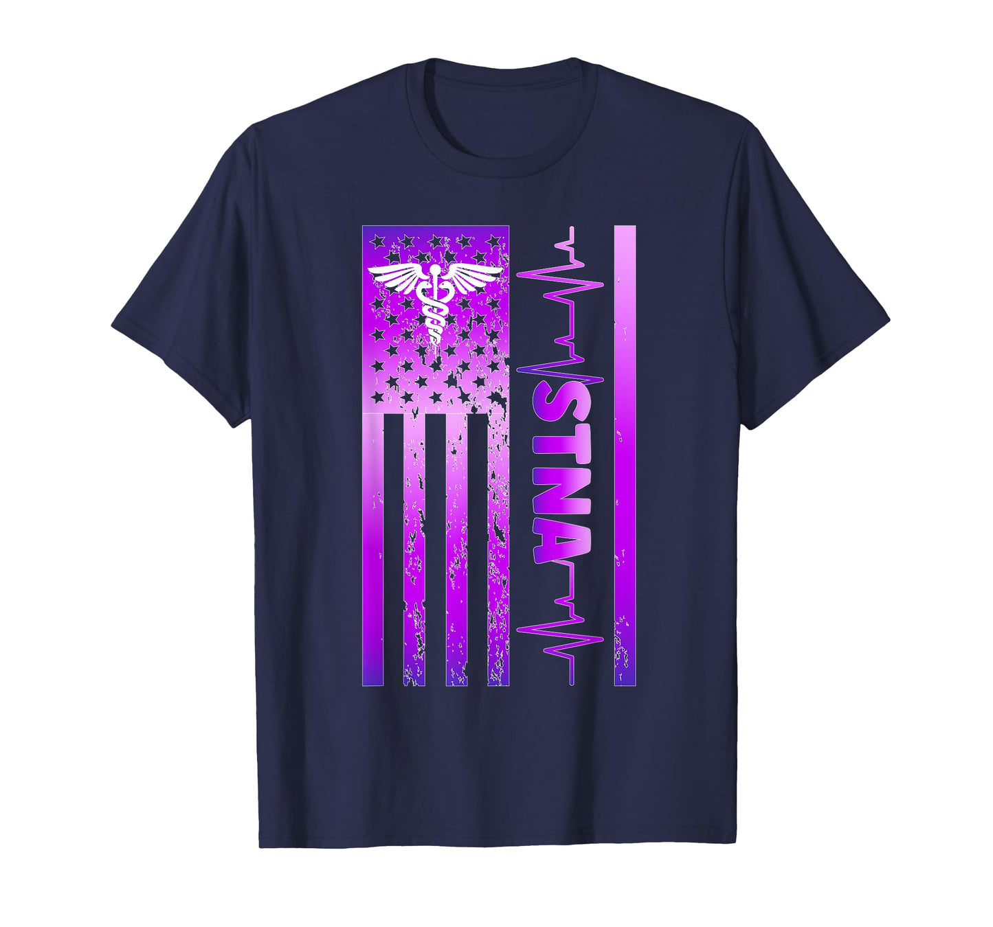 STNA US Flag State Tested Nursing Assistant T-Shirt