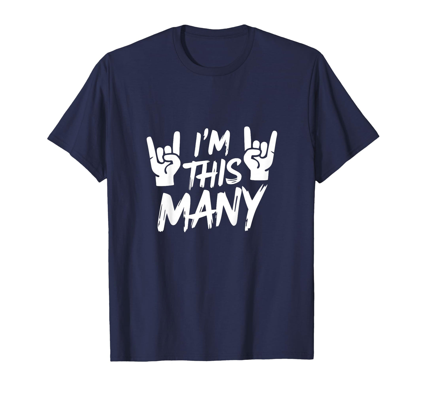 Kids 4th Birthday Boy Girl Four Age 4 Year Old Son Rock Party T-Shirt