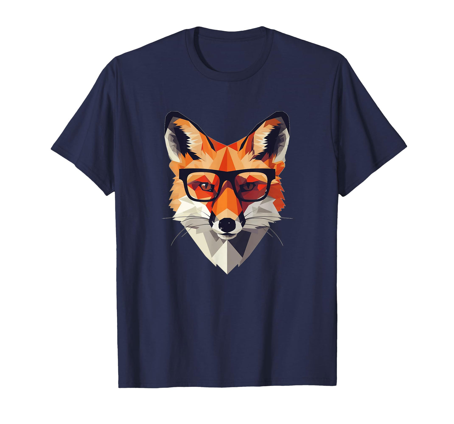 A stylish fox wearing spectacles T-Shirt