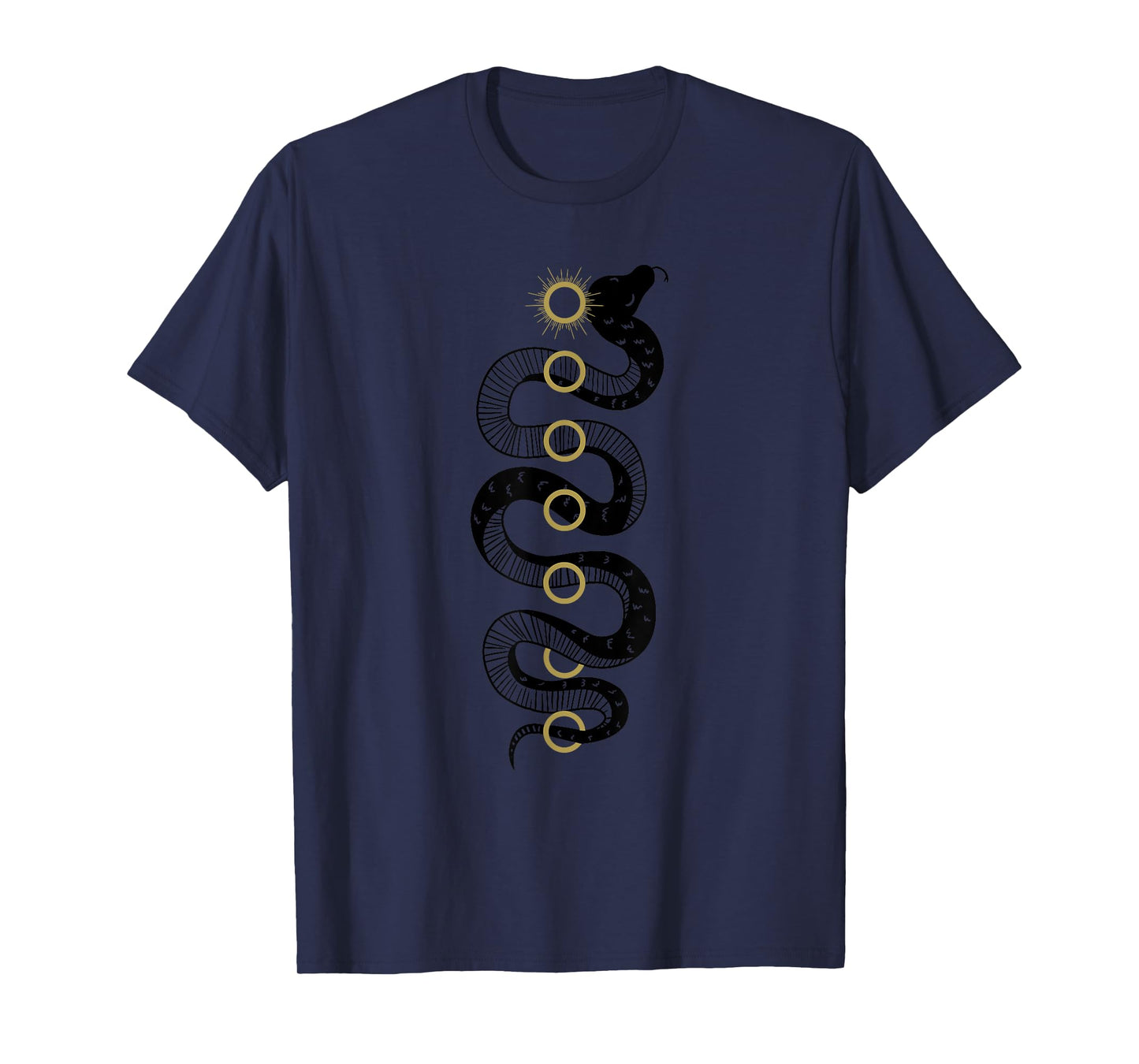 Chakra Snake Sun Vintage Kundalini Hinduism Yoga Lover Gift T-Shirt